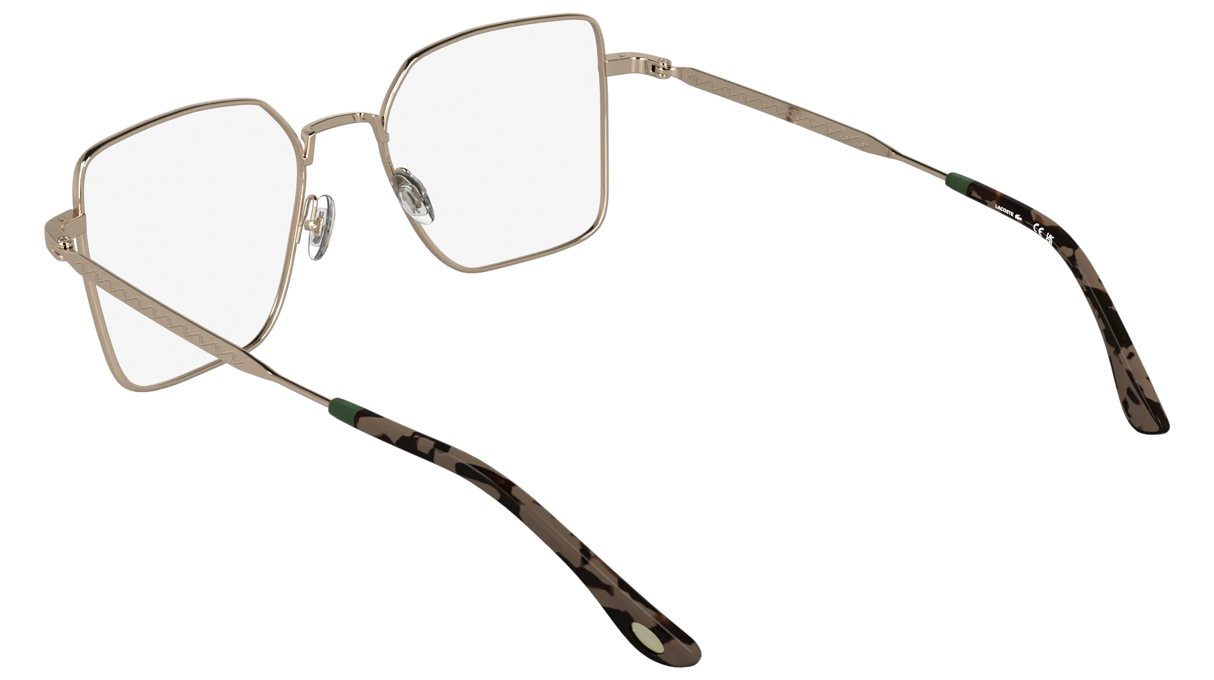 Lacoste L2316 770 Montature da vista Metallo Oro Squadrata Normale - immagine 4