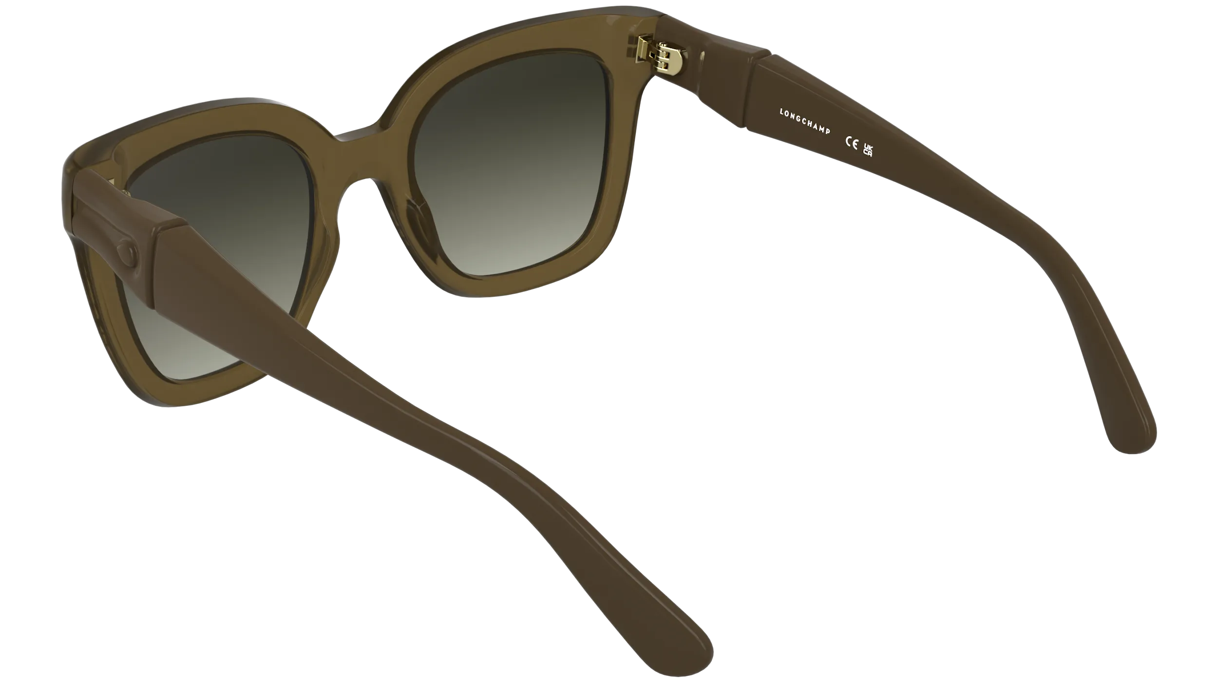 LONGCHAMP LO793S 200 Occhiali da sole Bio-iniettato Marrone Marrone Squadrata Normale - immagine 4