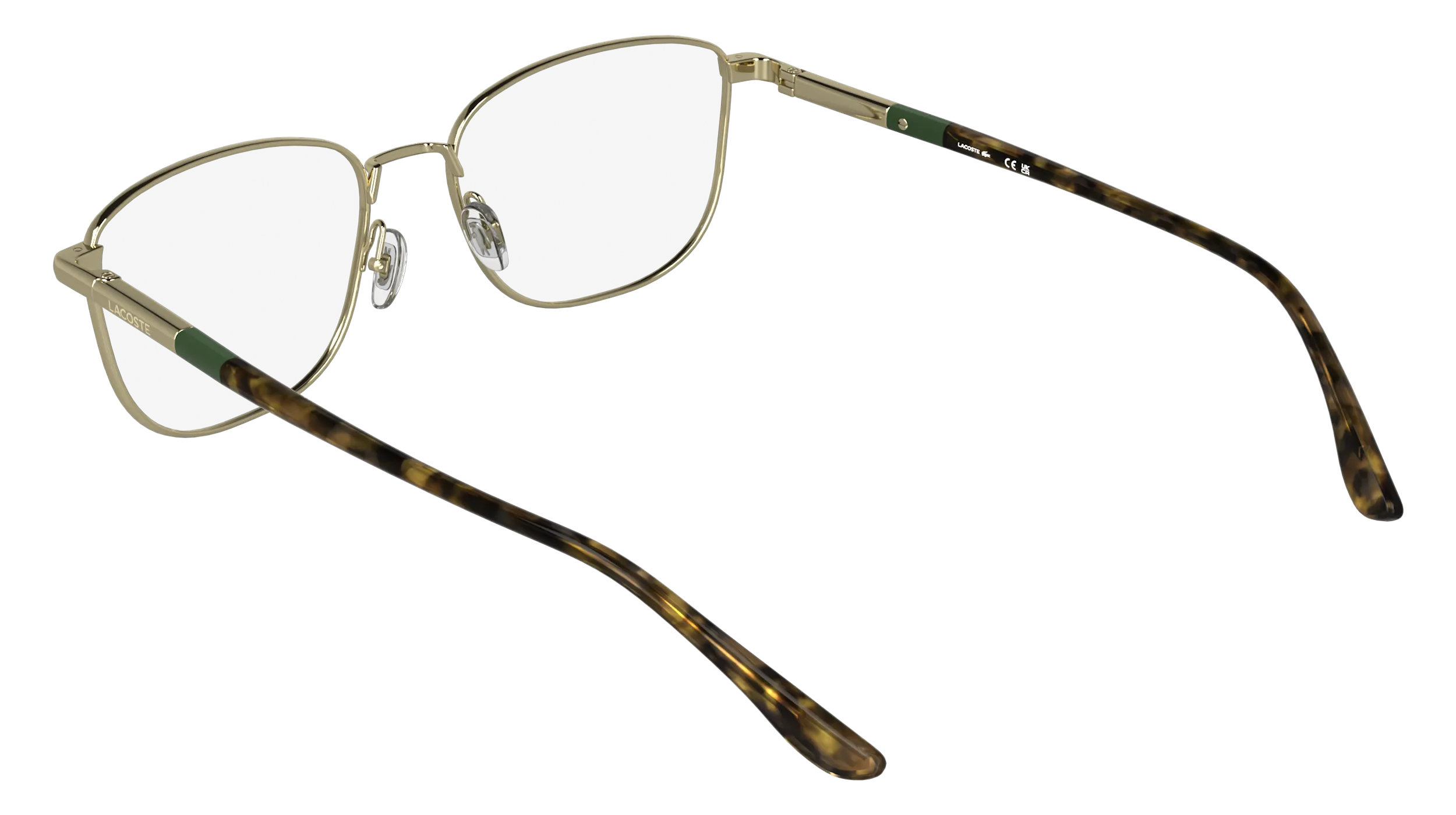 Lacoste L2317 710 Montature da vista Metallo Oro Rotonda Normale - immagine 4