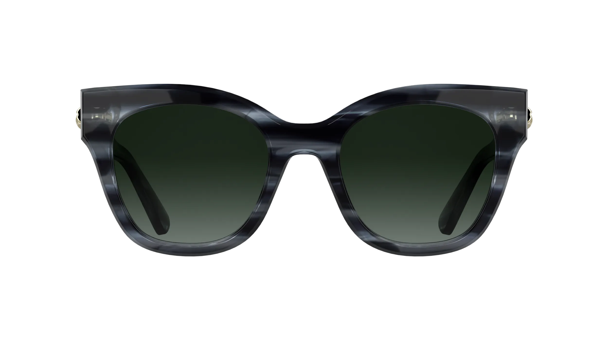LONGCHAMP LO791S 036 Occhiali da sole Acetato Grigio Verde Squadrata Normale - immagine 2