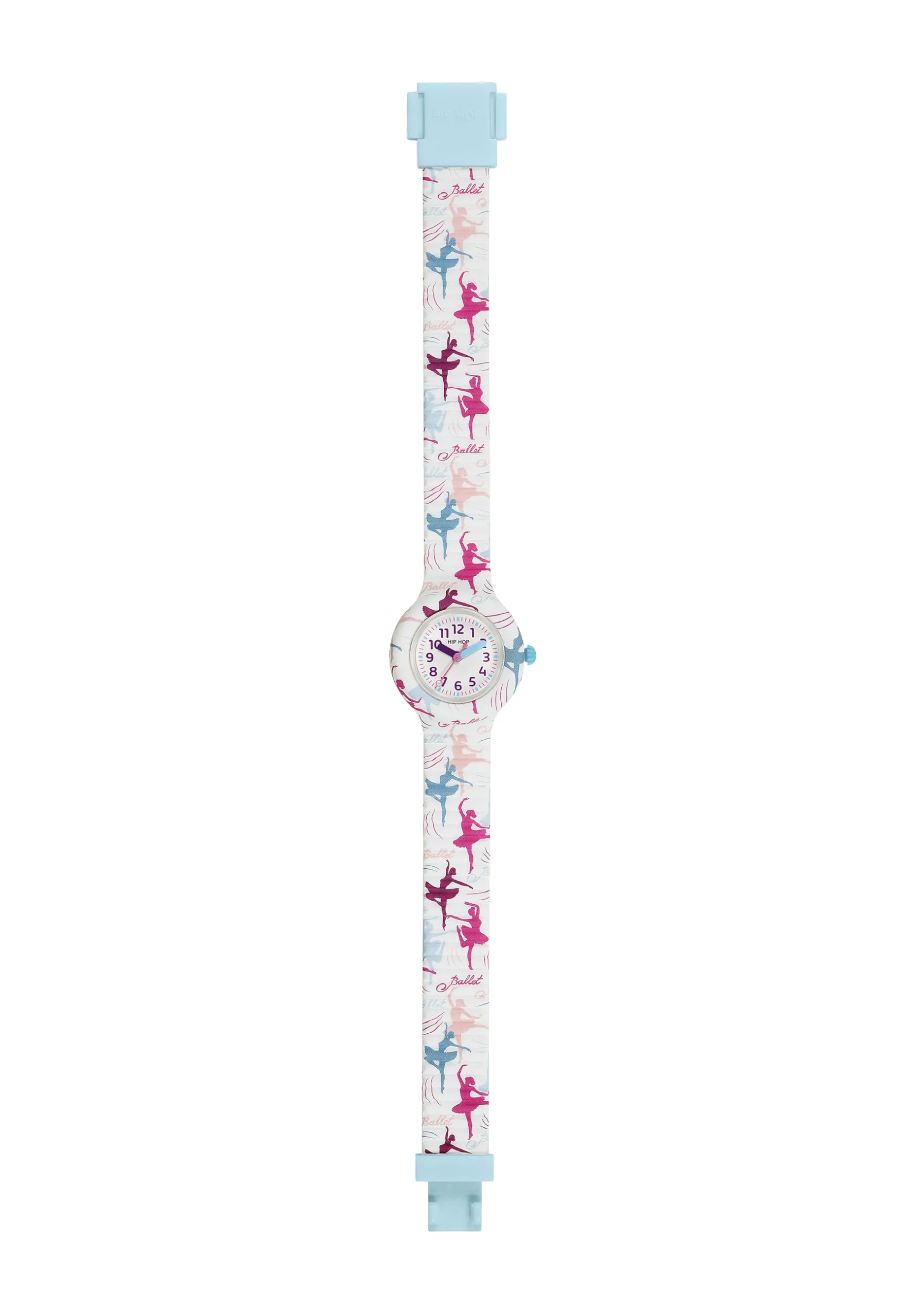 HIP HOP, Collezione Kids Fun, Orologio Bambina Dancer, con Cinturino in Silicone Intercambiabile, Pratica Chiusura, Cassa 28 mm, Movimento al Quarzo, Resistente all'Acqua Fino a 50 m, con Fantasie - immagine 3