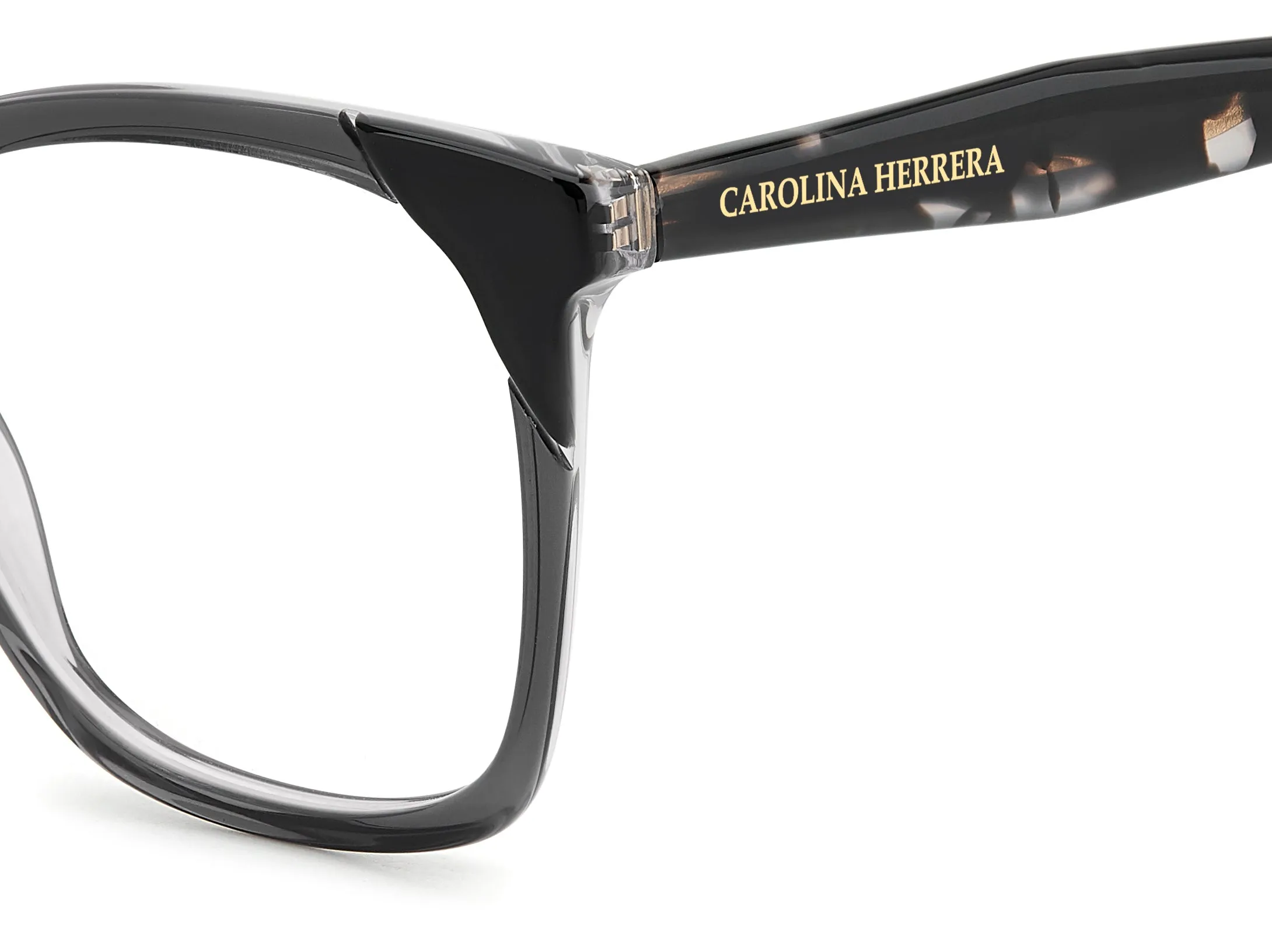 Carolina Herrera HER 0290 R6S Montature da vista Acetato Grigio Squadrata Normale - immagine 3