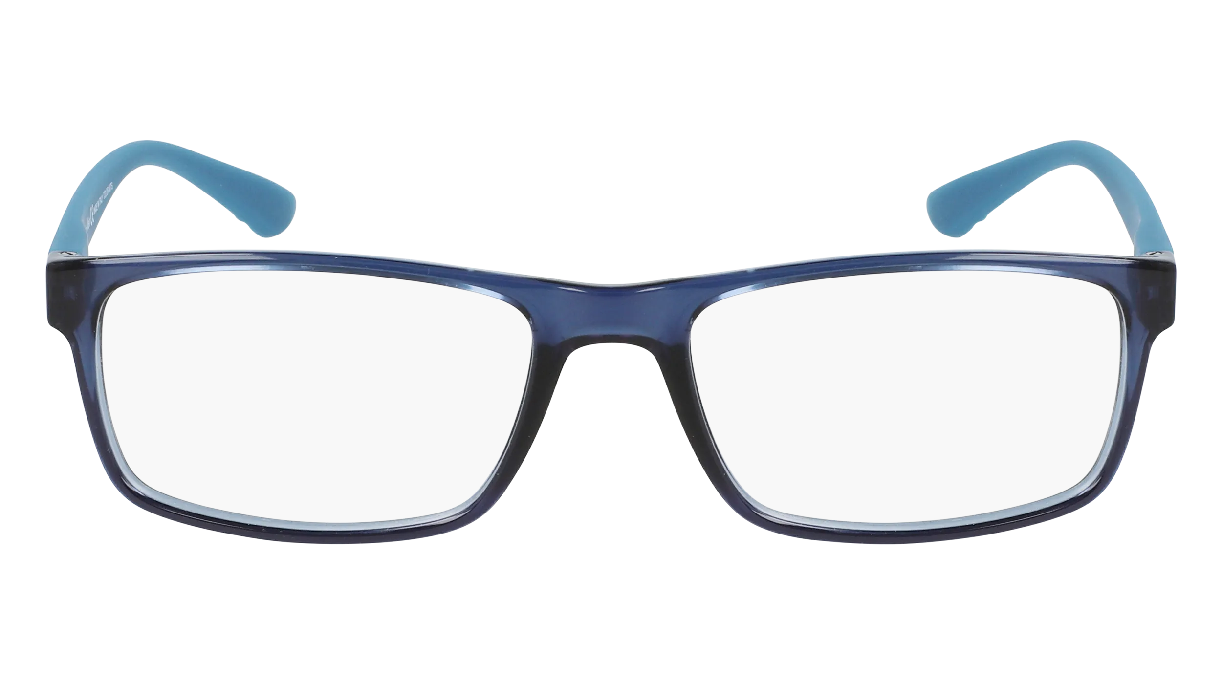 Calvin Klein CK19569N 430 Montature da vista Bio-iniettato Blu Squadrata Normale - immagine 2