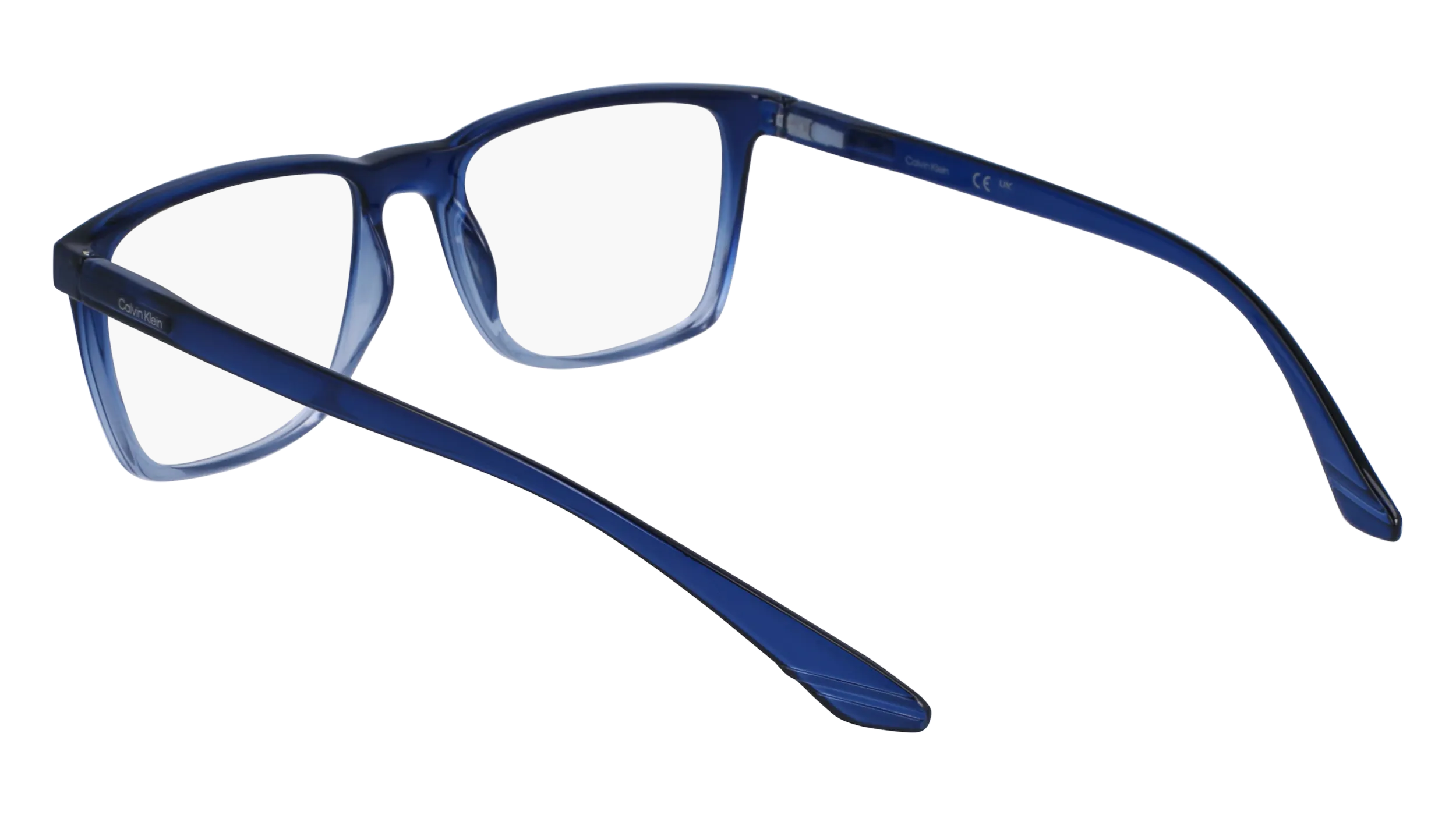 Calvin Klein CK19573N 415 Montature da vista Bio-iniettato Blu Squadrata Normale - immagine 4
