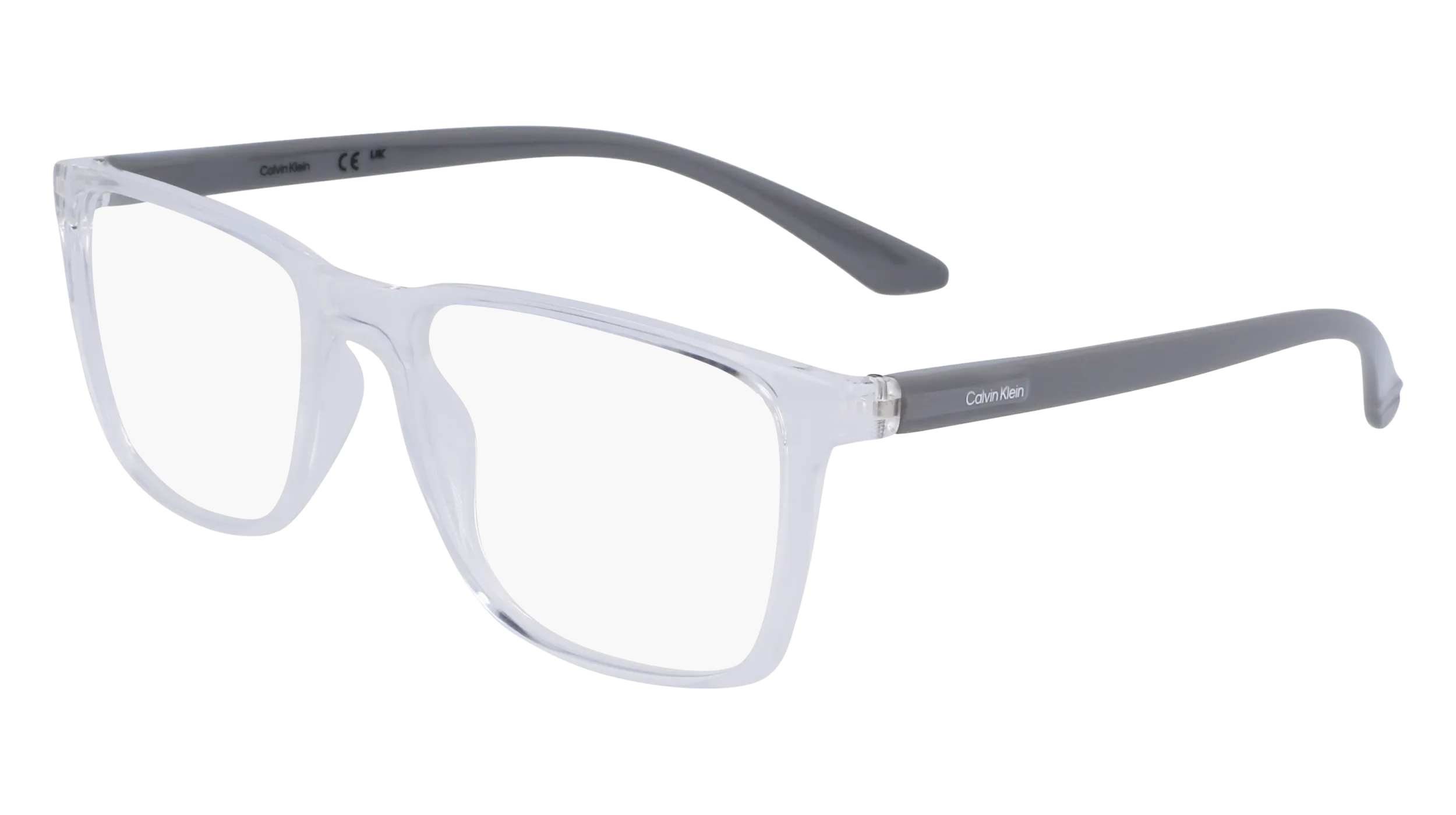 Calvin Klein CK19573N 970 Montature da vista Bio-iniettato Trasparente Squadrata Normale - immagine 1