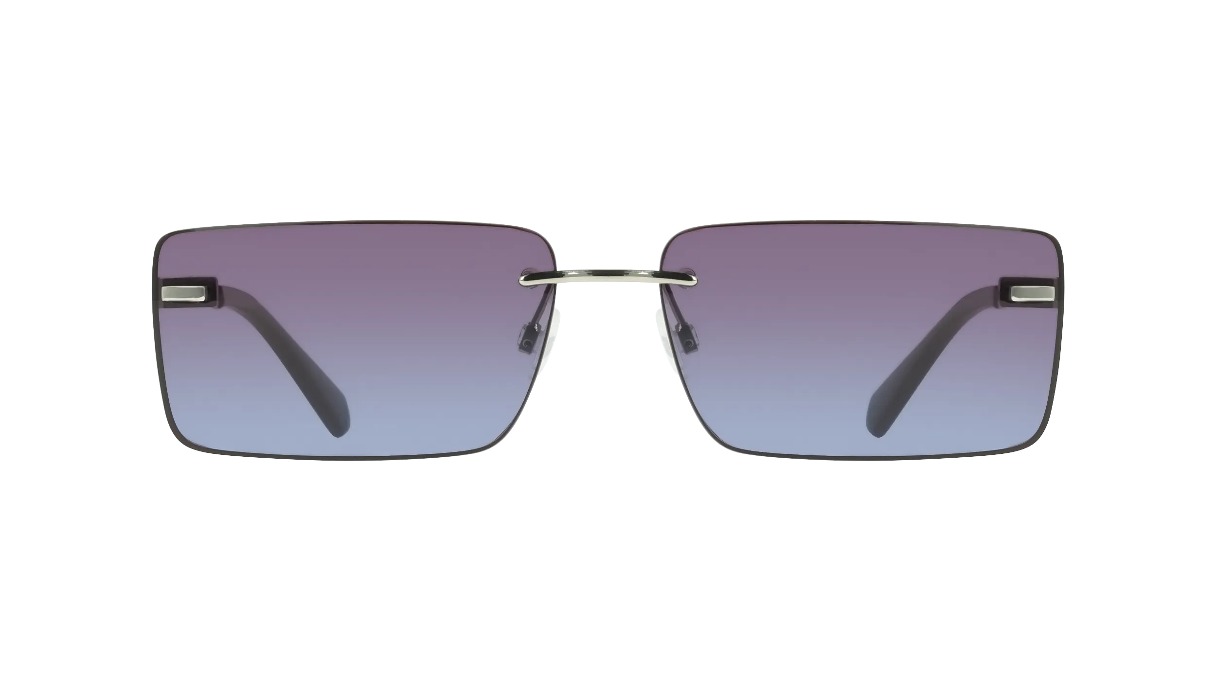 Calvin Klein CKJ25206S 046 Occhiali da sole Metallo Squadrata Normale Sfumato - immagine 2