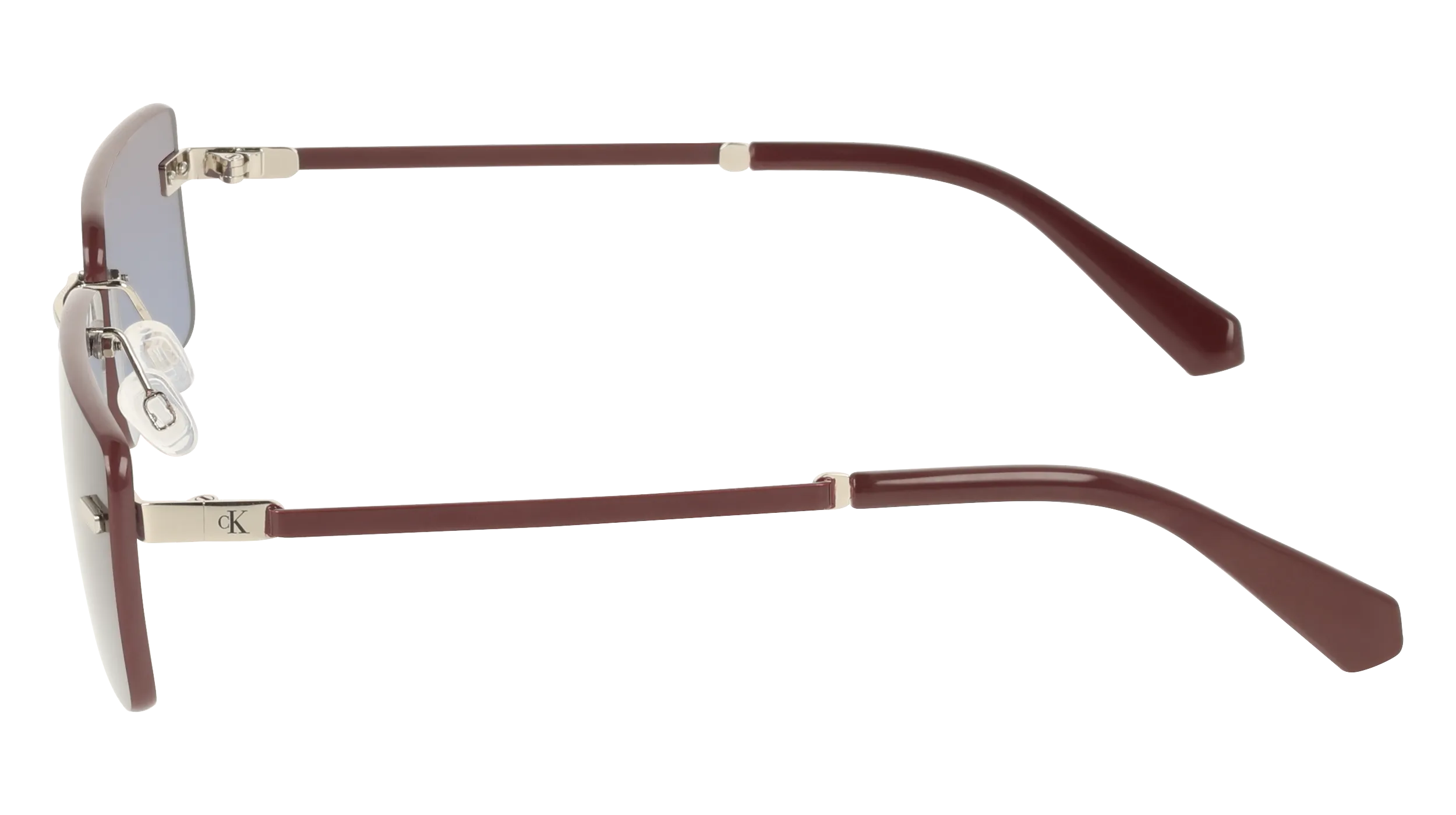 Calvin Klein CKJ25206S 046 Occhiali da sole Metallo Squadrata Normale Sfumato - immagine 3