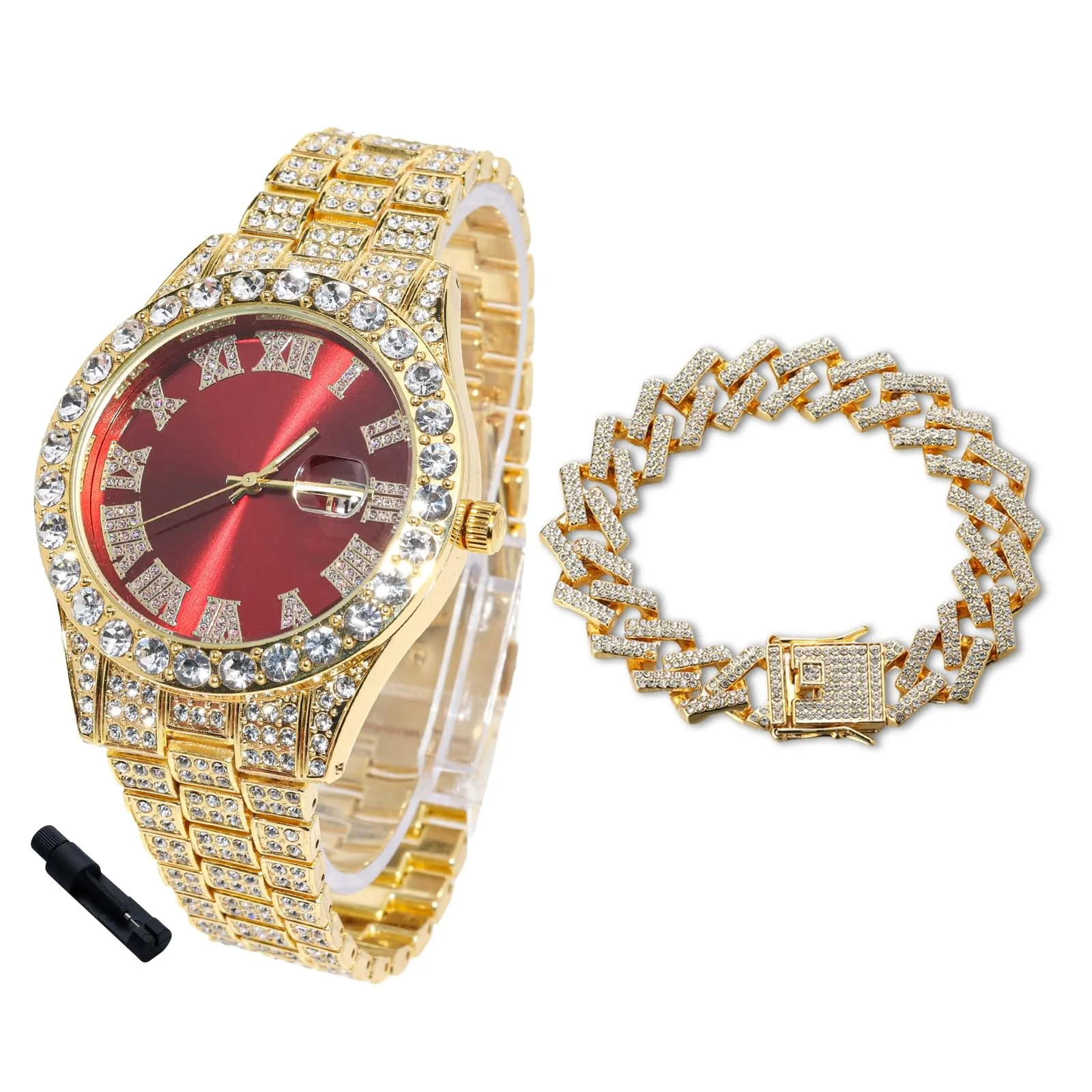 HALUKAKAH Orologio con Diamanti per Bambini - Placcato Oro 18 Carati - immagine 1