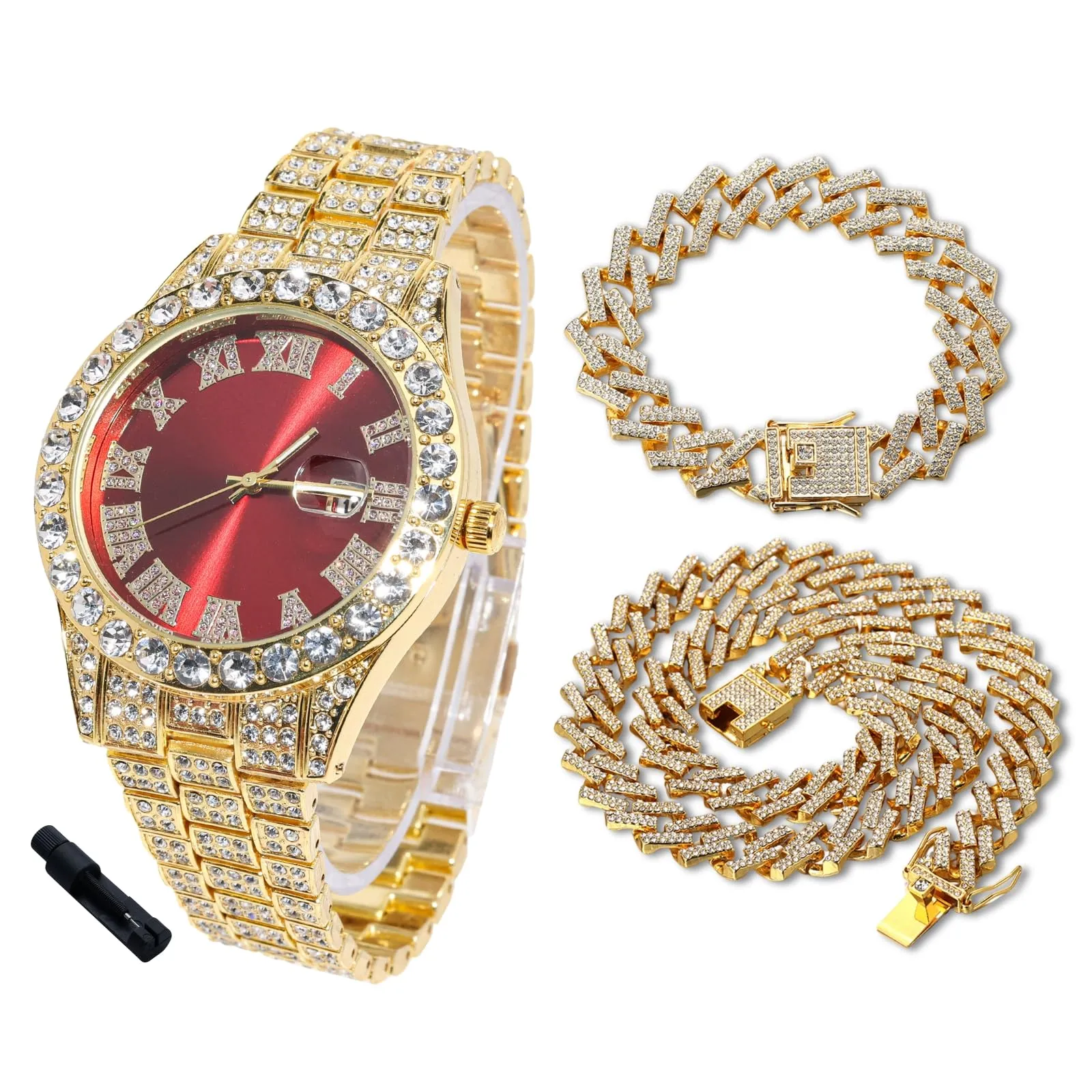 HALUKAKAH Orologio con Diamanti per Bambini - Placcato Oro 18 Carati - immagine 1