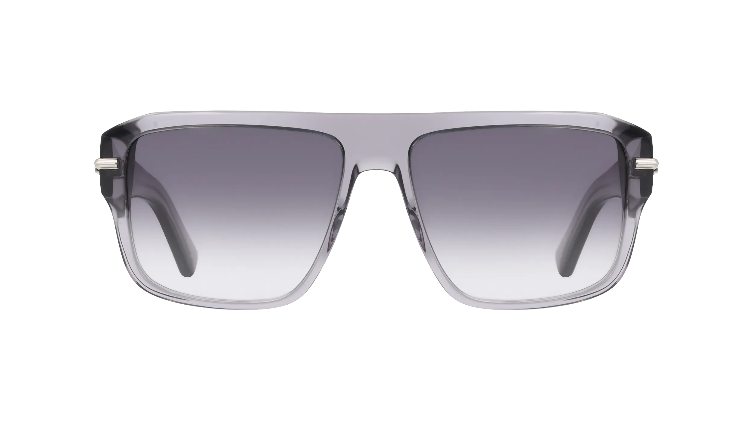 Ferragamo SF2078SLBI 020 Occhiali da sole Acetato Grigio Squadrata Normale Sfumato - immagine 2
