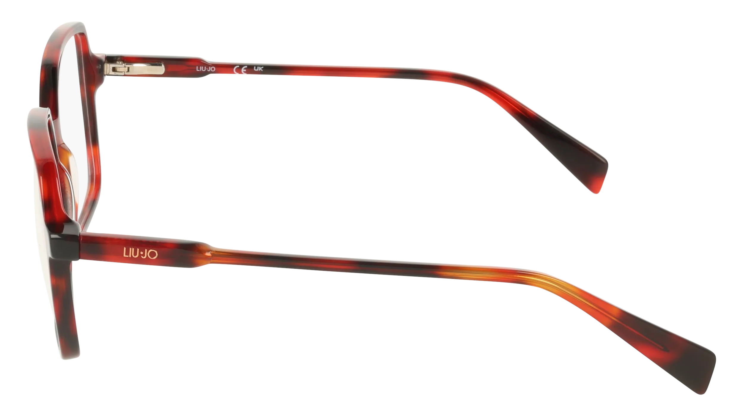 Liu Jo LJ2829 640 Montature da vista Acetato Rosso Squadrata Normale - immagine 3