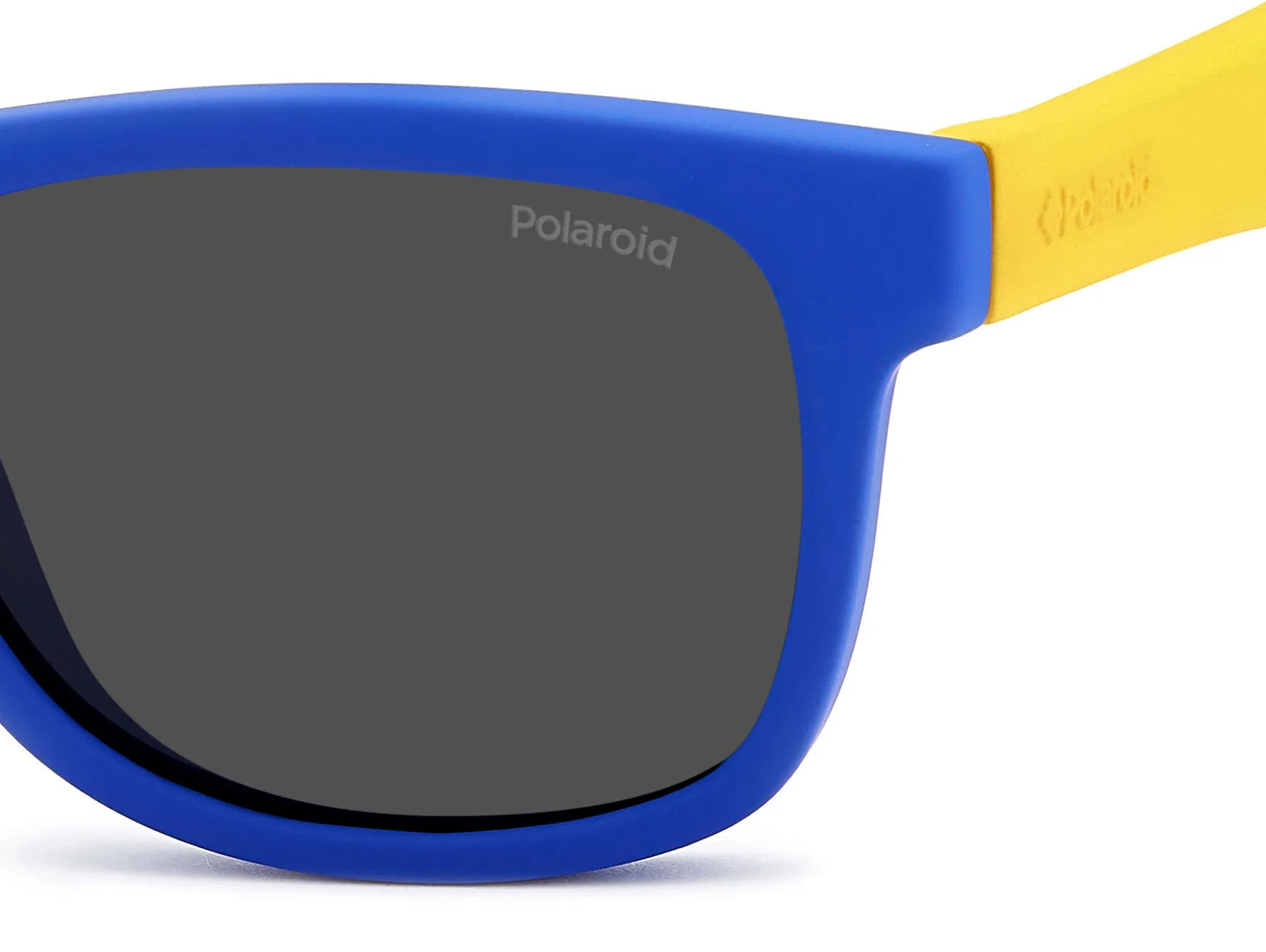 Polaroid PLD 8020/S DCD/M9 Occhiali da sole bambino Plastica Blu Grigio Squadrata Polarizzata - immagine 4