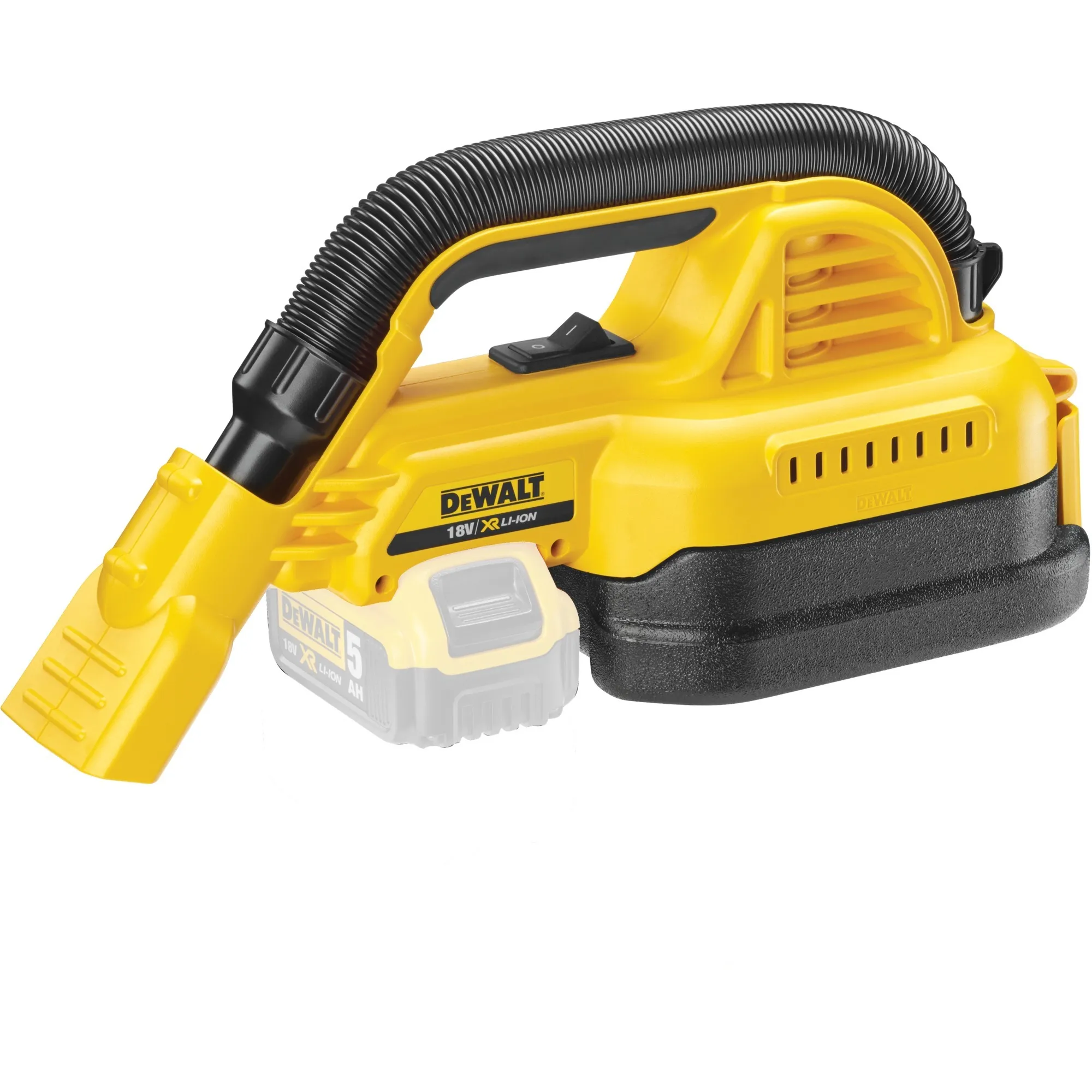 DCV517N-XJ aspirapolvere senza filo Nero, Giallo, Aspirapolvere portatile - immagine 1