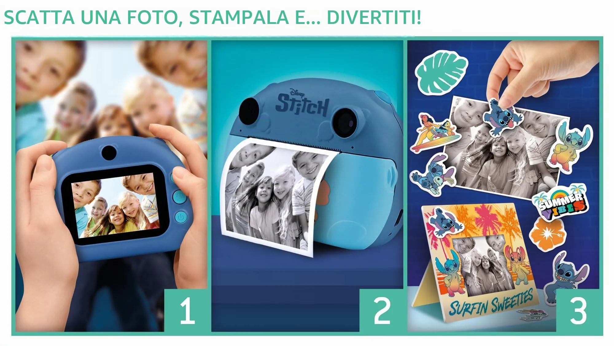 Lisciani Giochi - Stitch Print Cam, 107247 - immagine 5