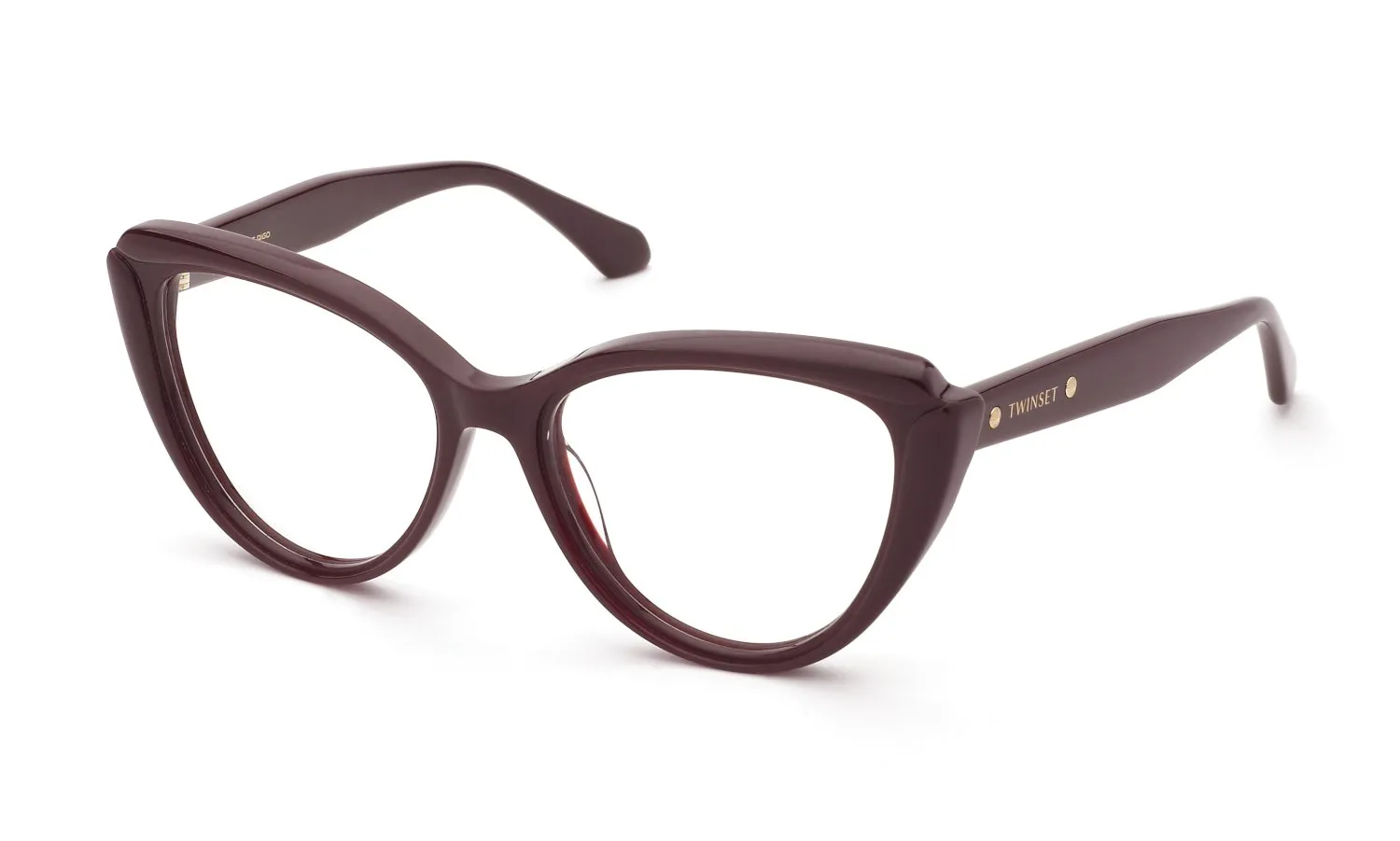 Twinset VTW078 09FD Montature da vista Acetato Viola Farfalla - immagine 1