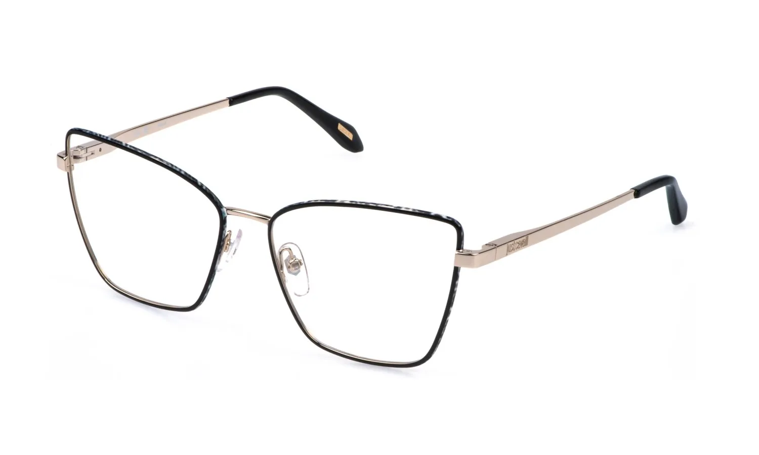 Just Cavalli VJC133 033M Montature da vista Metallo Oro Squadrata - immagine 1