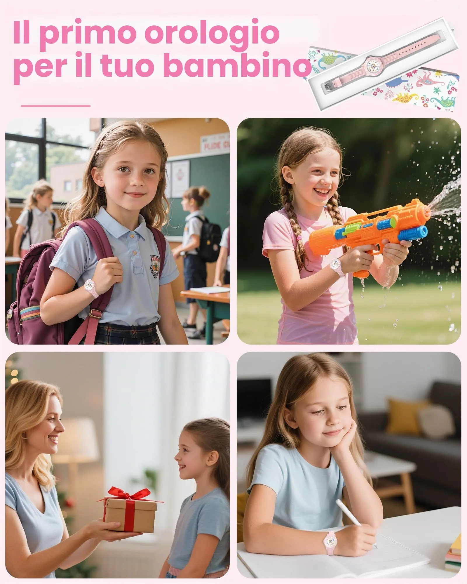 Ayybboo Analogico Orologio per Bambini e Adolescente - immagine 6