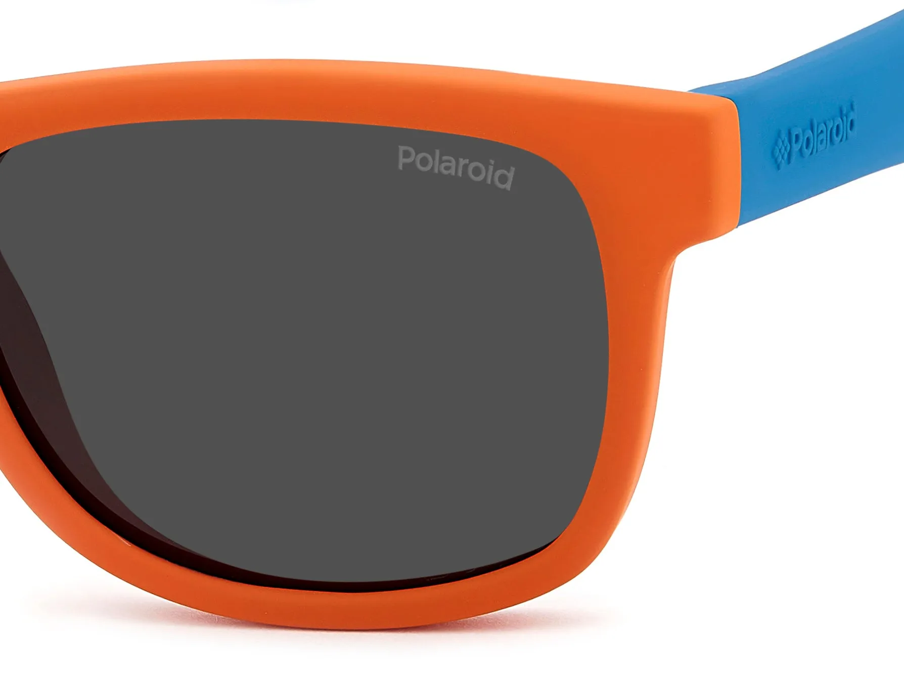 Polaroid PLD 8020/S DDW/M9 Occhiali da sole bambino Plastica Arancione Grigio Squadrata Polarizzata - immagine 4