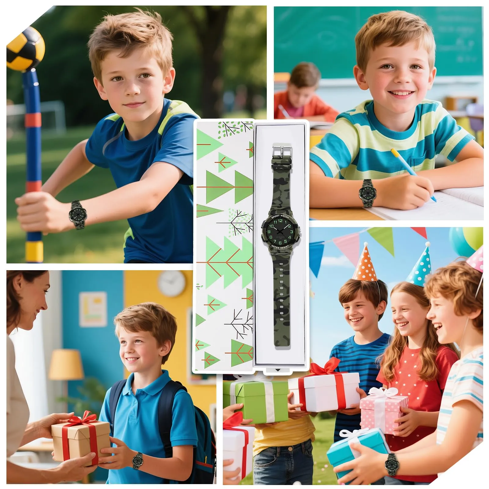 Ayybboo Analogico Orologio per Bambini e Adolescente - immagine 7