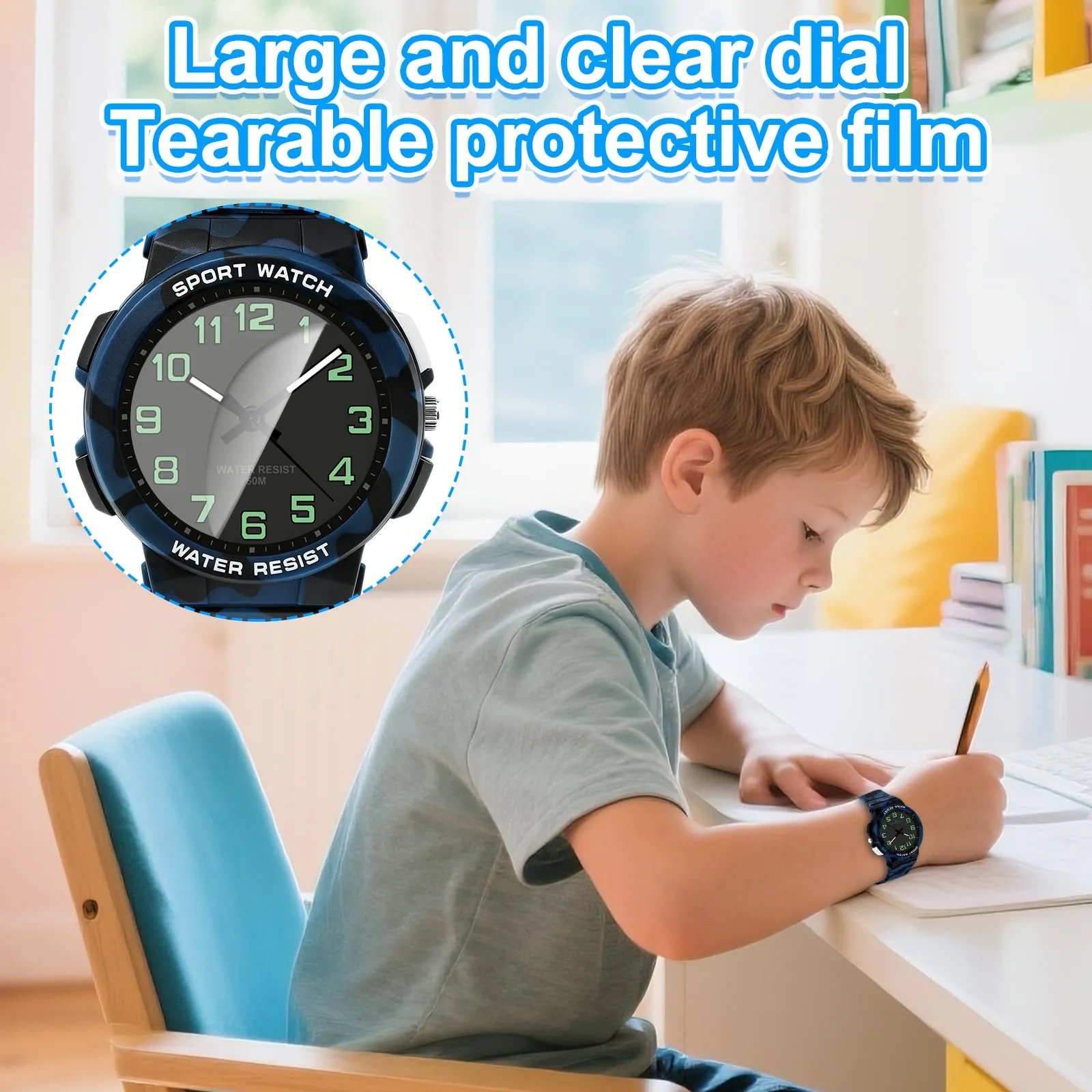 Ayybboo Analogico Orologio per Bambini e Adolescente - immagine 5