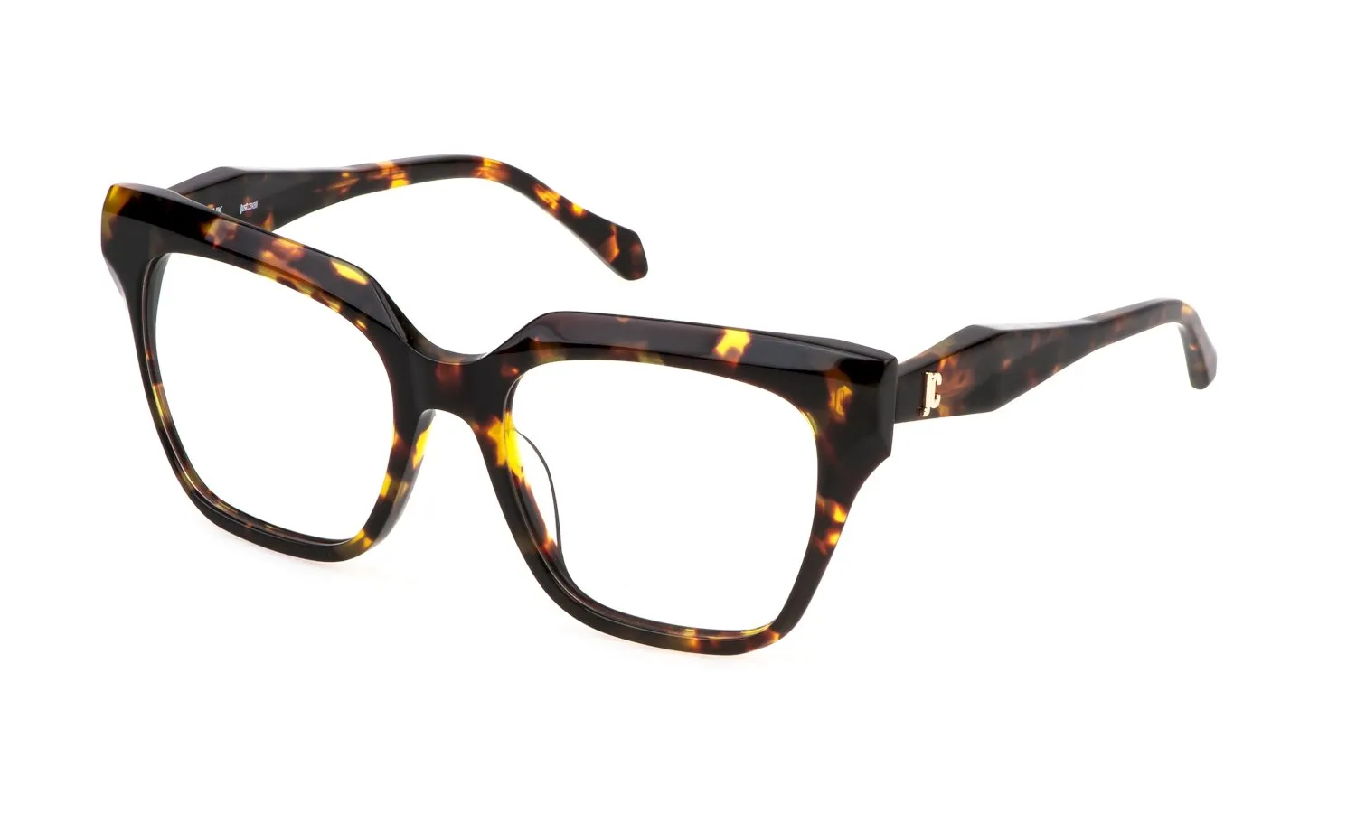 Just Cavalli VJC121 09XK Montature da vista Acetato Havana Squadrata - immagine 1