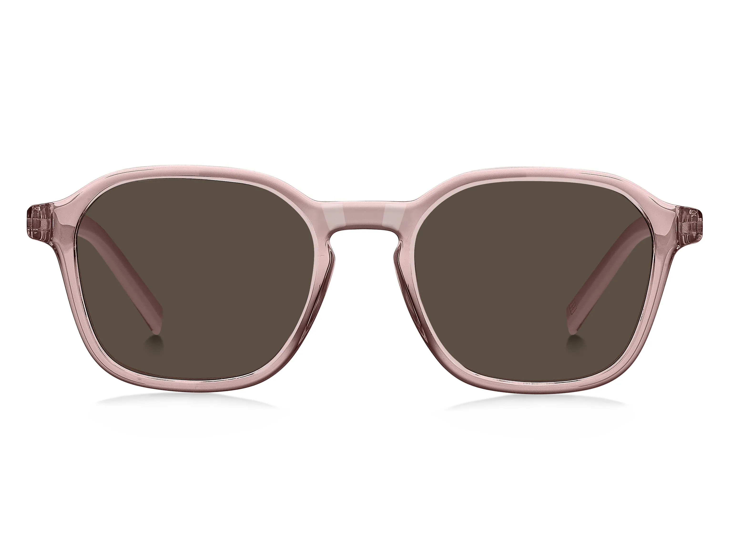 Tommy Hilfiger Junior Tommy Hilfiger TH 2245/S 35J/70 Occhiali da sole bambino Eco-poliammide Rosa Marrone Squadrata Normale - immagine 2