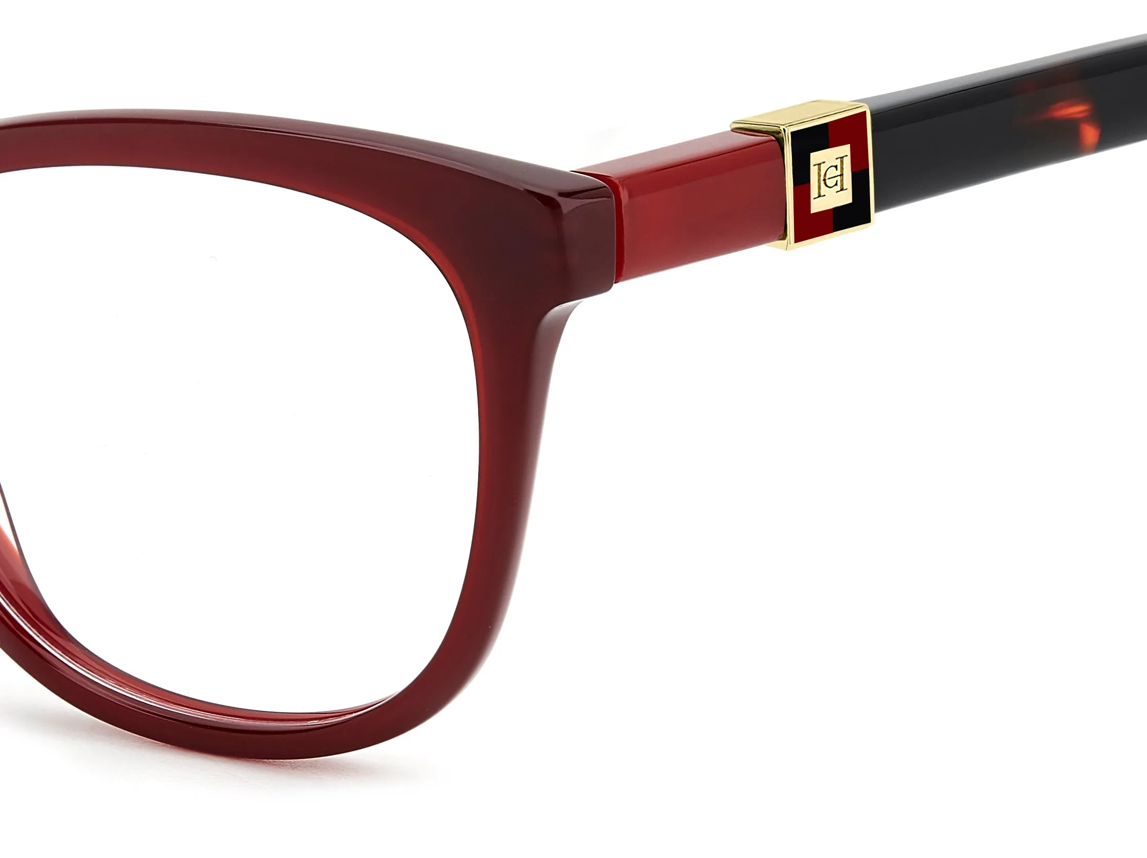 Carolina Herrera HER 0299 C9A Montature da vista Acetato Rosso Squadrata Normale - immagine 3