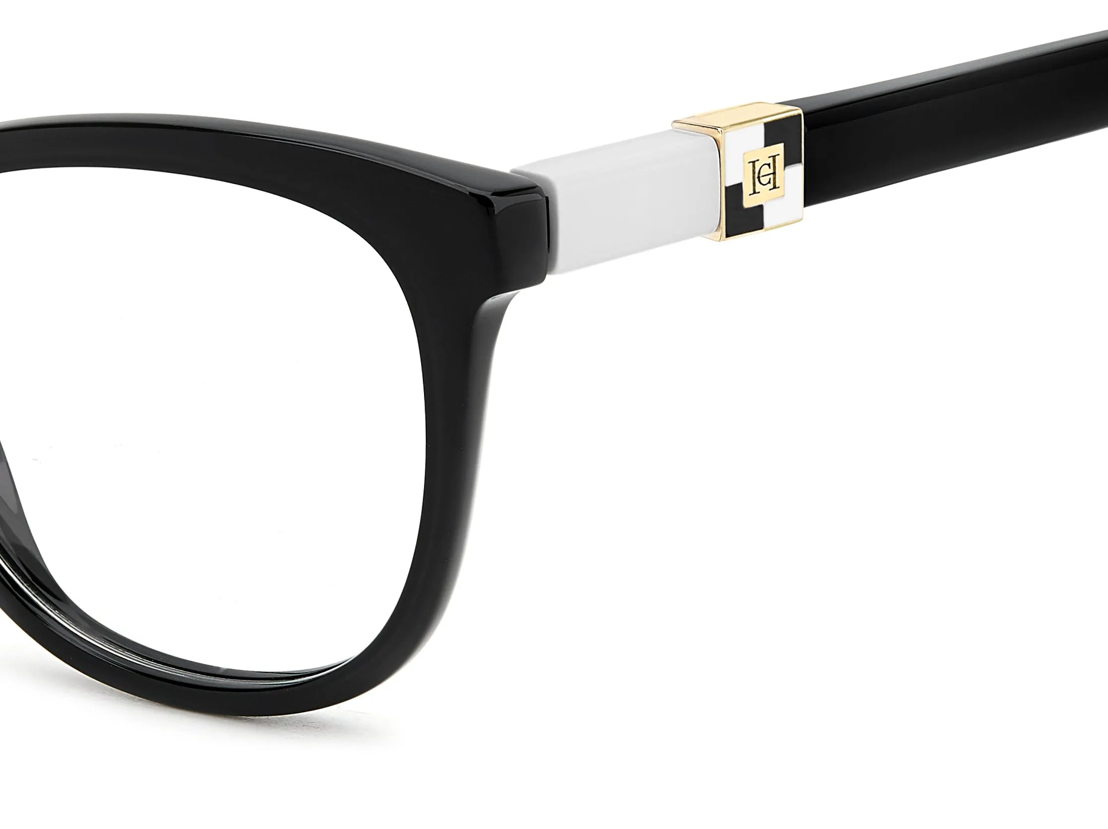 Carolina Herrera HER 0299 807 Montature da vista Acetato Nero Squadrata Normale - immagine 3