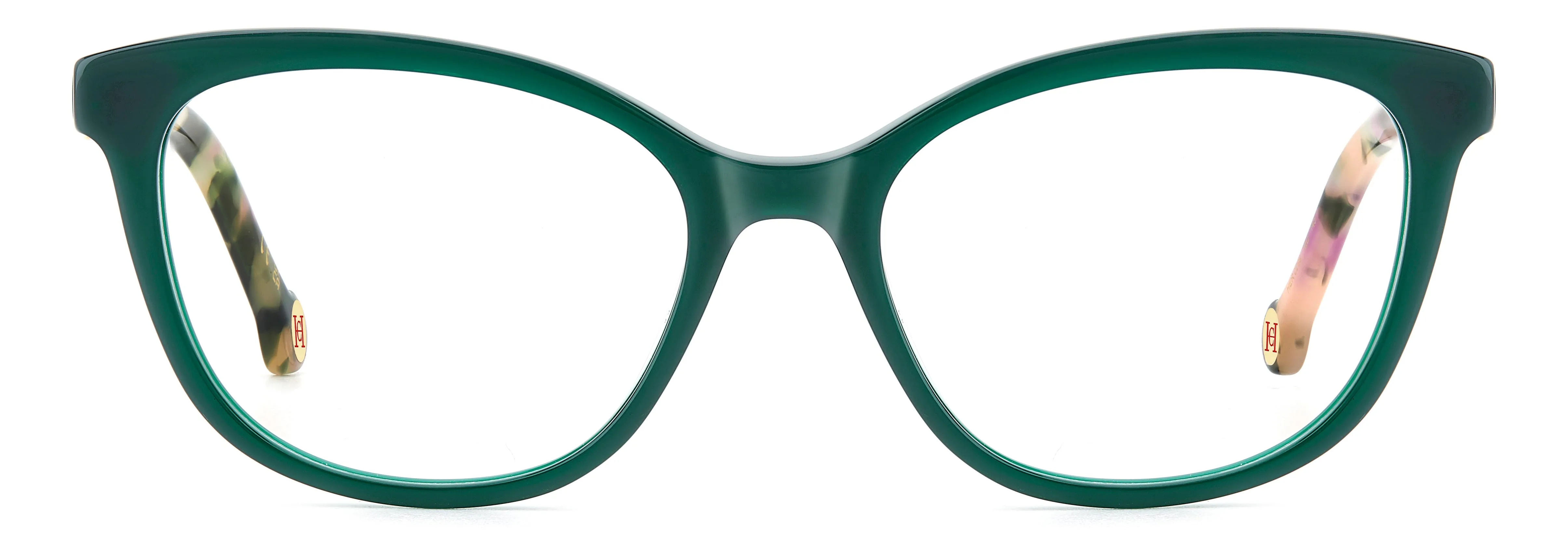 Carolina Herrera HER 0299 1ED Montature da vista Acetato Verde Squadrata Normale - immagine 2