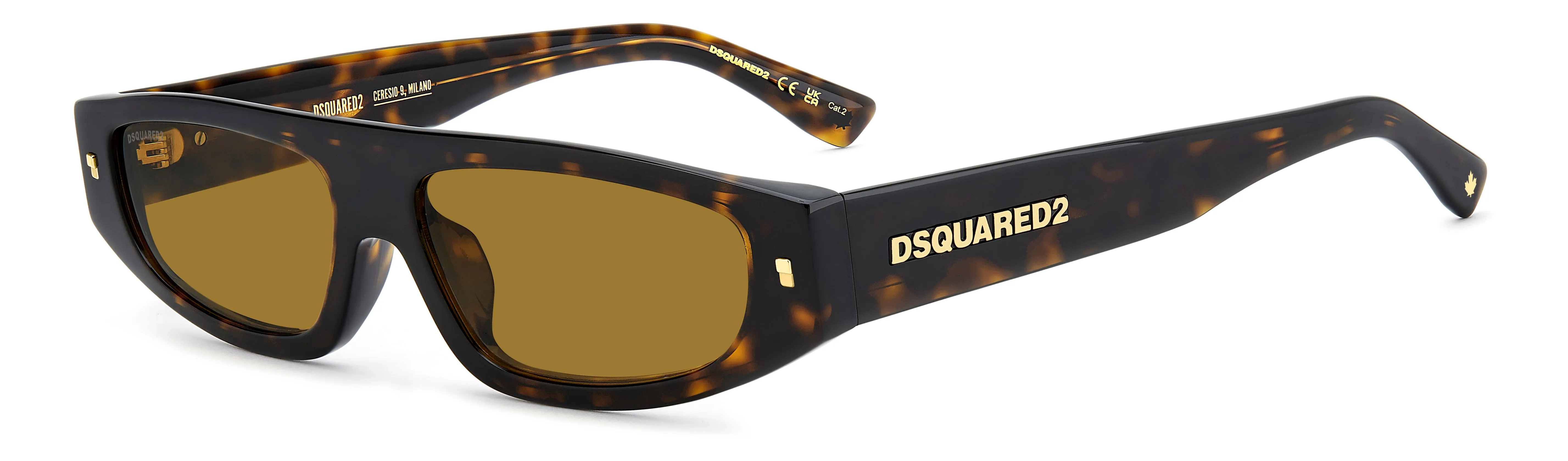Dsquared2 Dsquared2 D2 0184/G/S 86/70 Occhiali da sole Geometrica - immagine 1