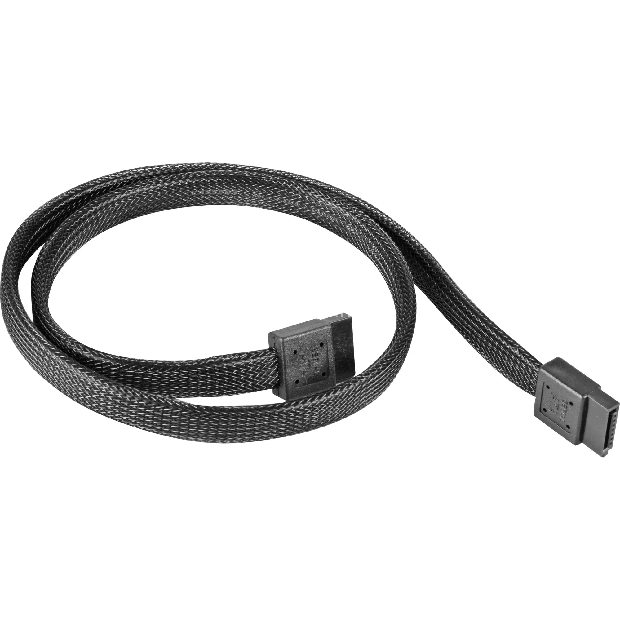 SST-CP07 cavo SATA 0,5 m Nero - immagine 1