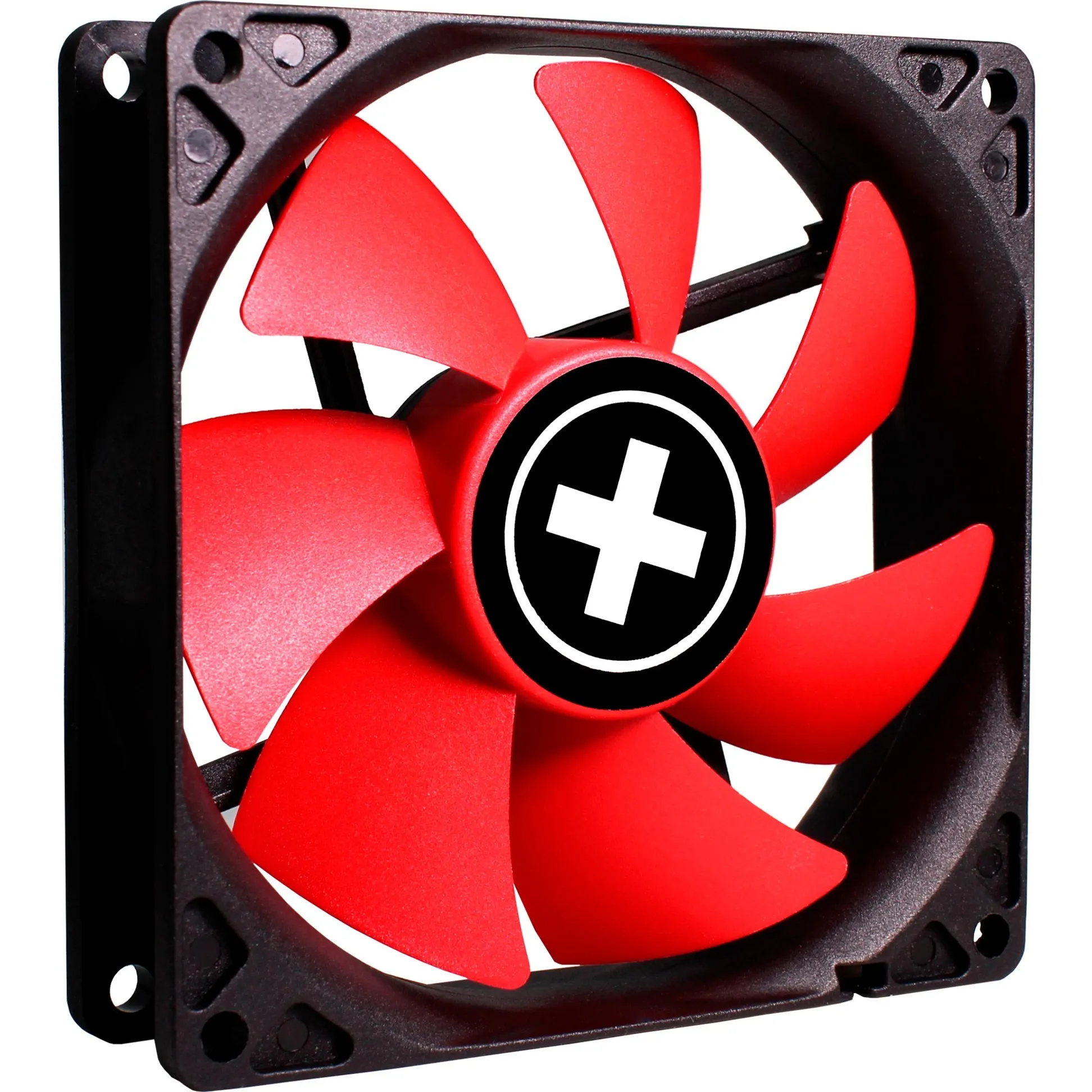 XPF92.R.PWM Case per computer Ventilatore 9,2 cm Nero, Rosso, Ventola - immagine 1