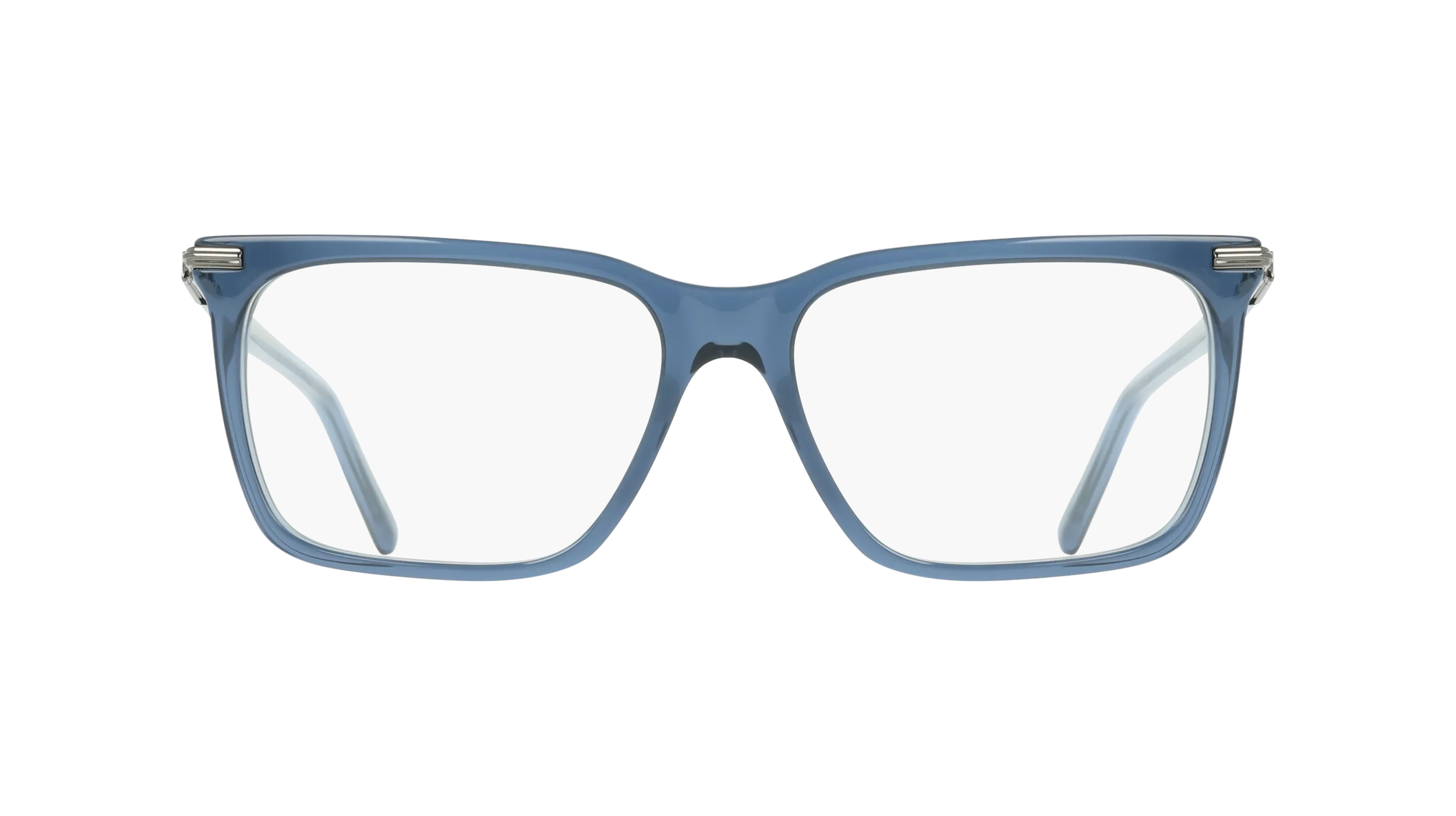 Ferragamo SF3037 432 Montature da vista Acetato Blu Squadrata Normale - immagine 2
