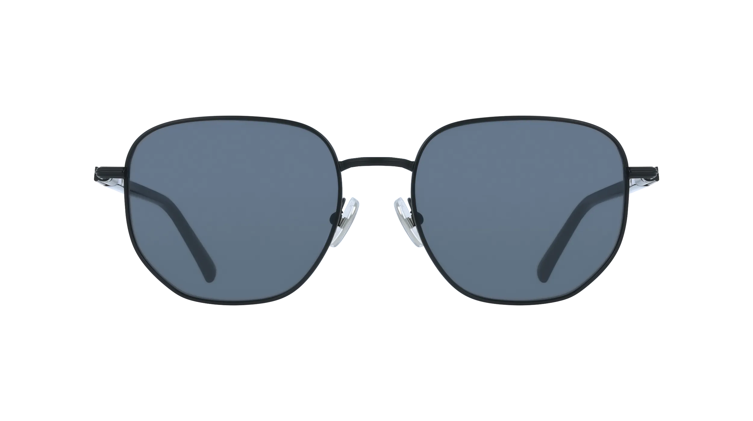 Ferragamo SF328S 002 Occhiali da sole Metallo Nero Grigio Squadrata Normale - immagine 2