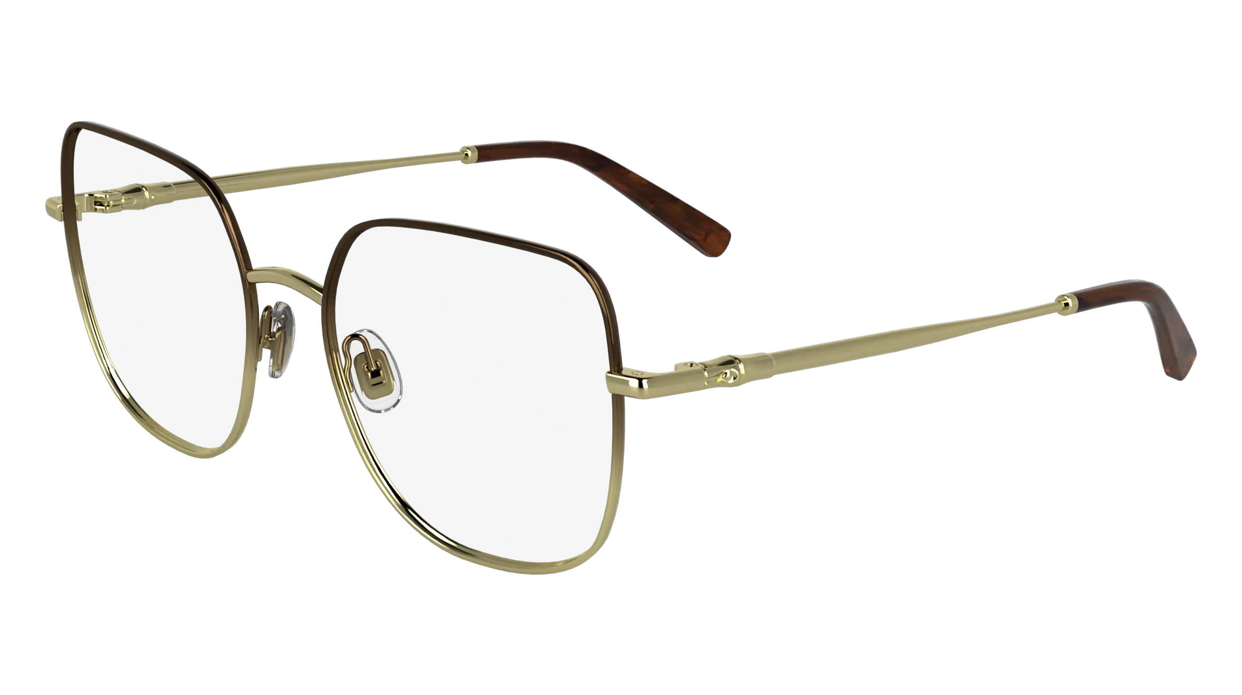 LONGCHAMP LO2167 726 Montature da vista Metallo Oro Farfalla Normale - immagine 1