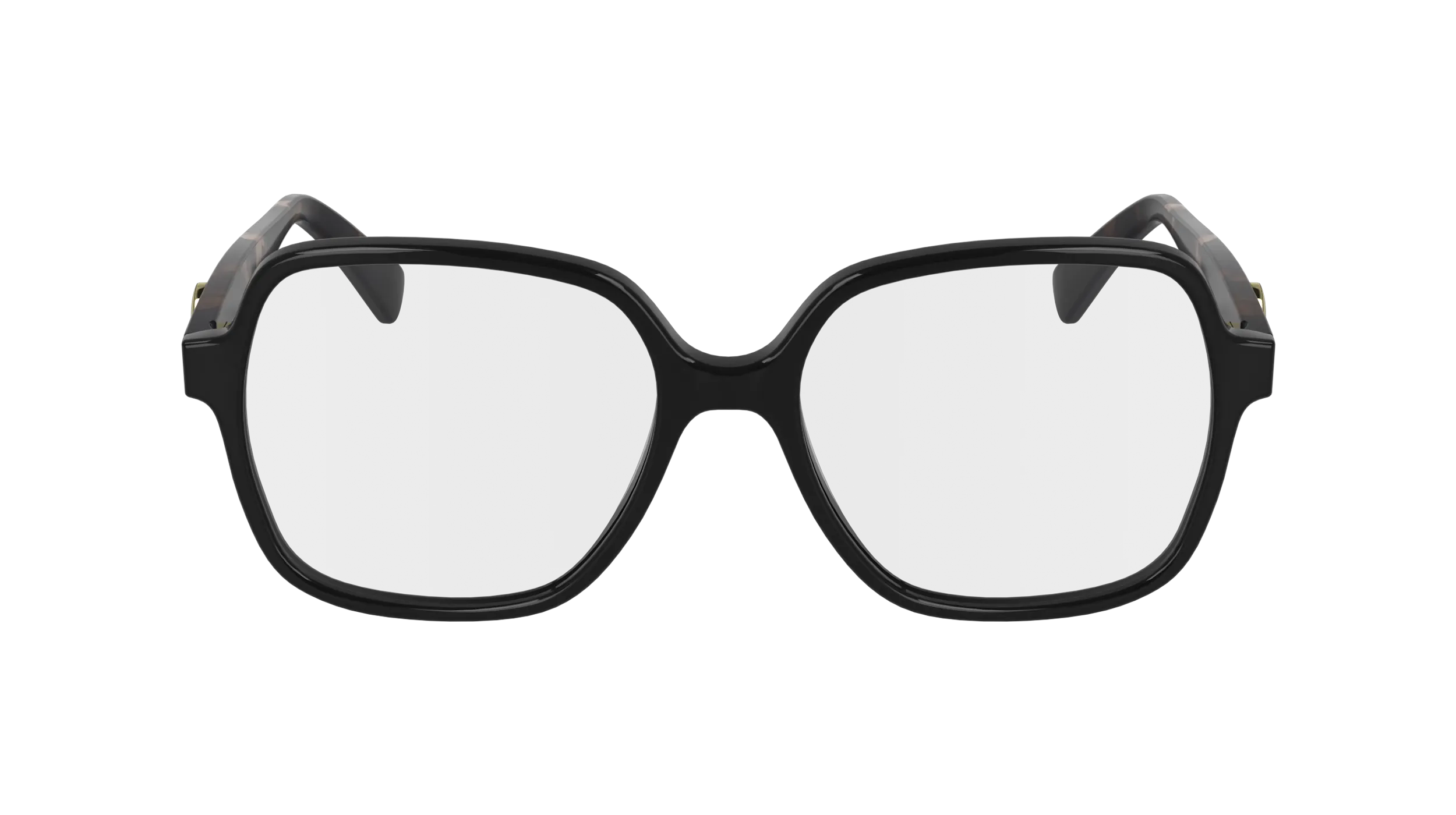 LONGCHAMP LO2757 001 Montature da vista Acetato Nero Squadrata Normale - immagine 2