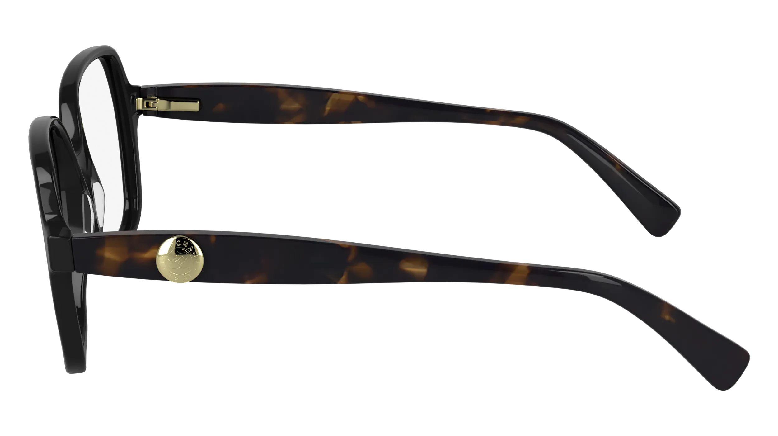 LONGCHAMP LO2757 001 Montature da vista Acetato Nero Squadrata Normale - immagine 4