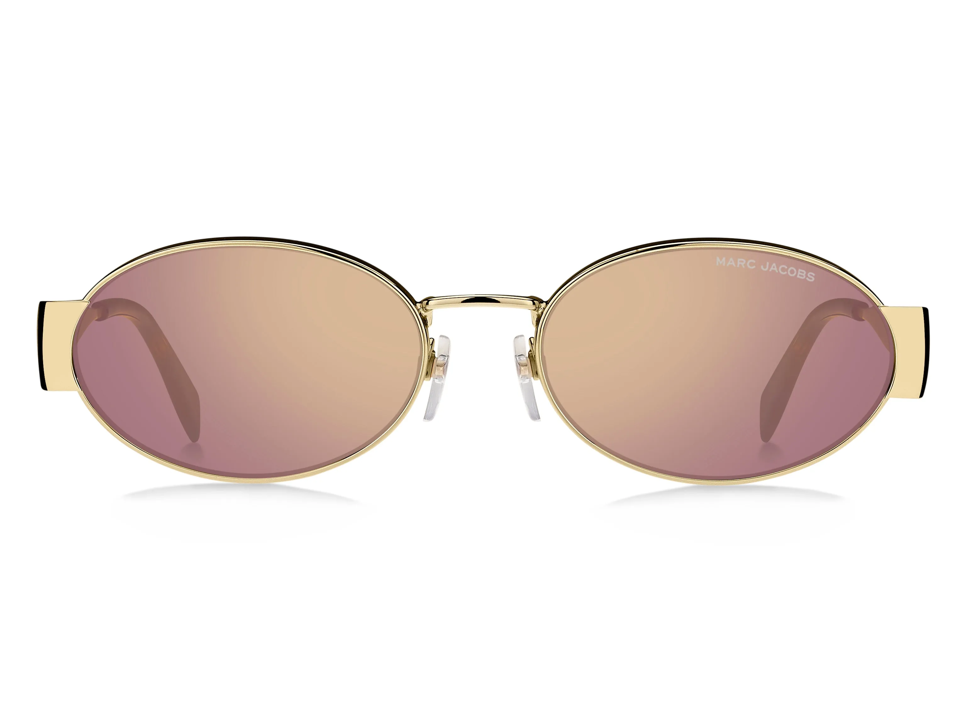 Marc Jacobs MARC 806/S S9E/SZ Occhiali da sole Metallo Oro Rotonda Normale - immagine 2