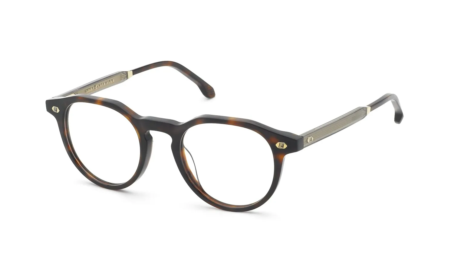 Lozza VL4403 714 Montature da vista Acetato Havana Pantos - immagine 1