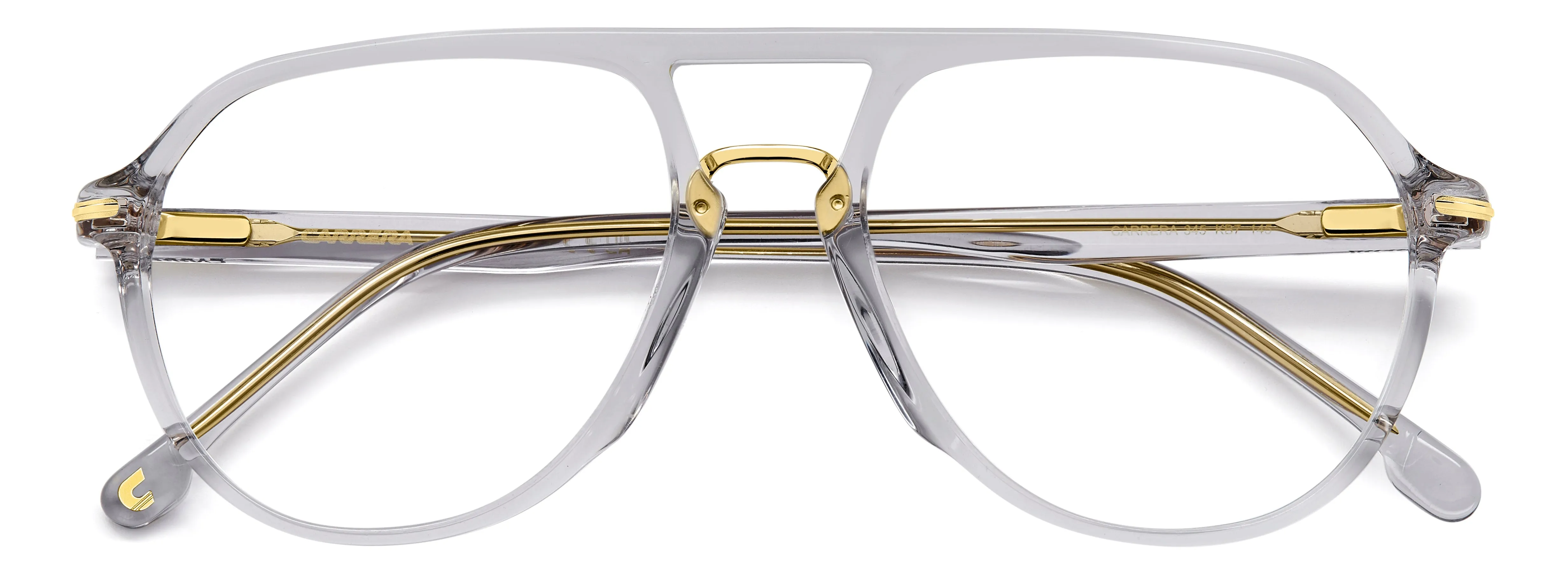 Carrera CARRERA 345 KB7 Montature da vista Acetato Grigio Pilot Normale - immagine 3