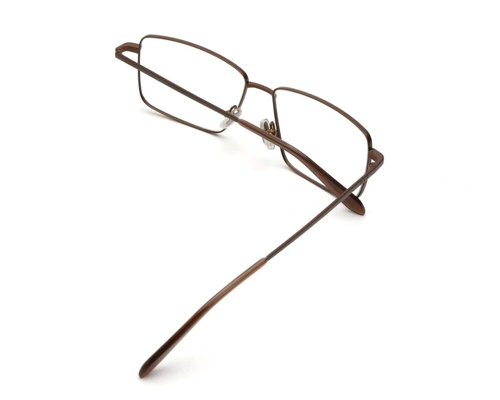 Retrosuperfuture HA9 NUMERO 139 DARK BROWN Montature da vista Metallo Marrone Squadrata - immagine 3