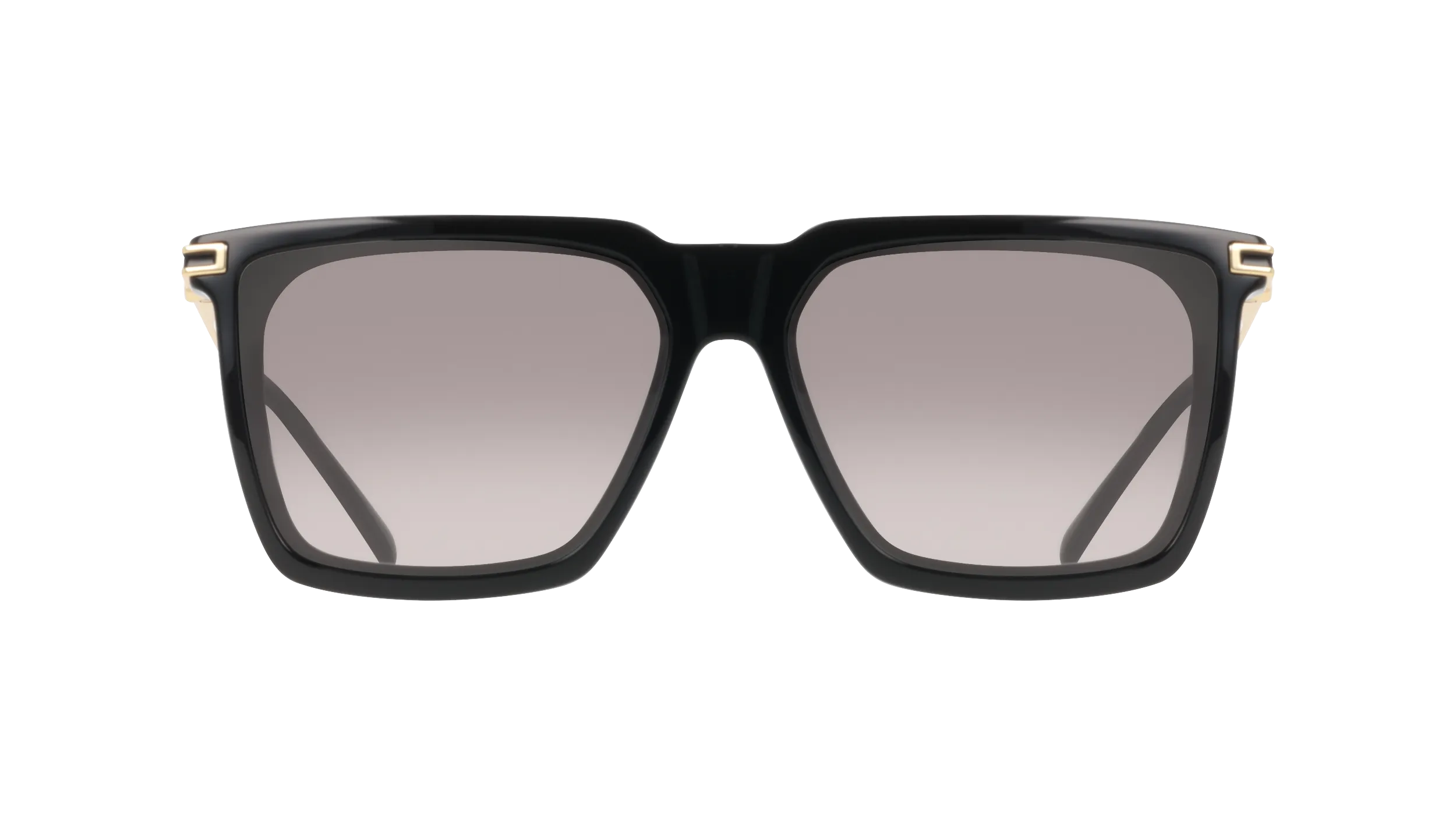 Ferragamo SF2077SLBI 001 Occhiali da sole Acetato Nero Grigio Squadrata Normale Sfumato - immagine 2