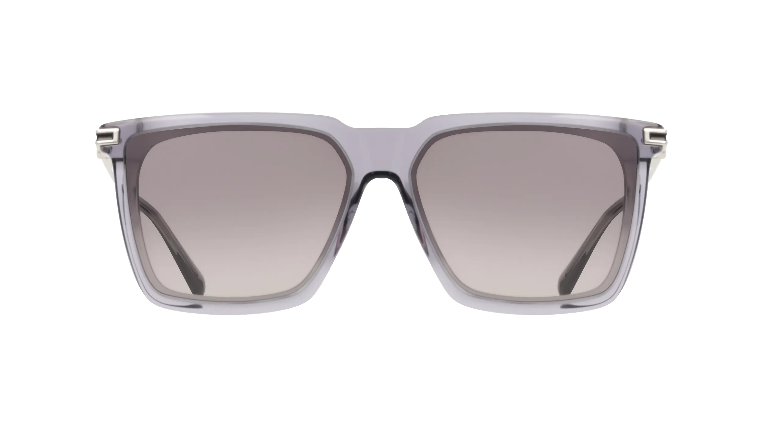 Ferragamo SF2077SLBI 020 Occhiali da sole Acetato Grigio Squadrata Normale Sfumato - immagine 2
