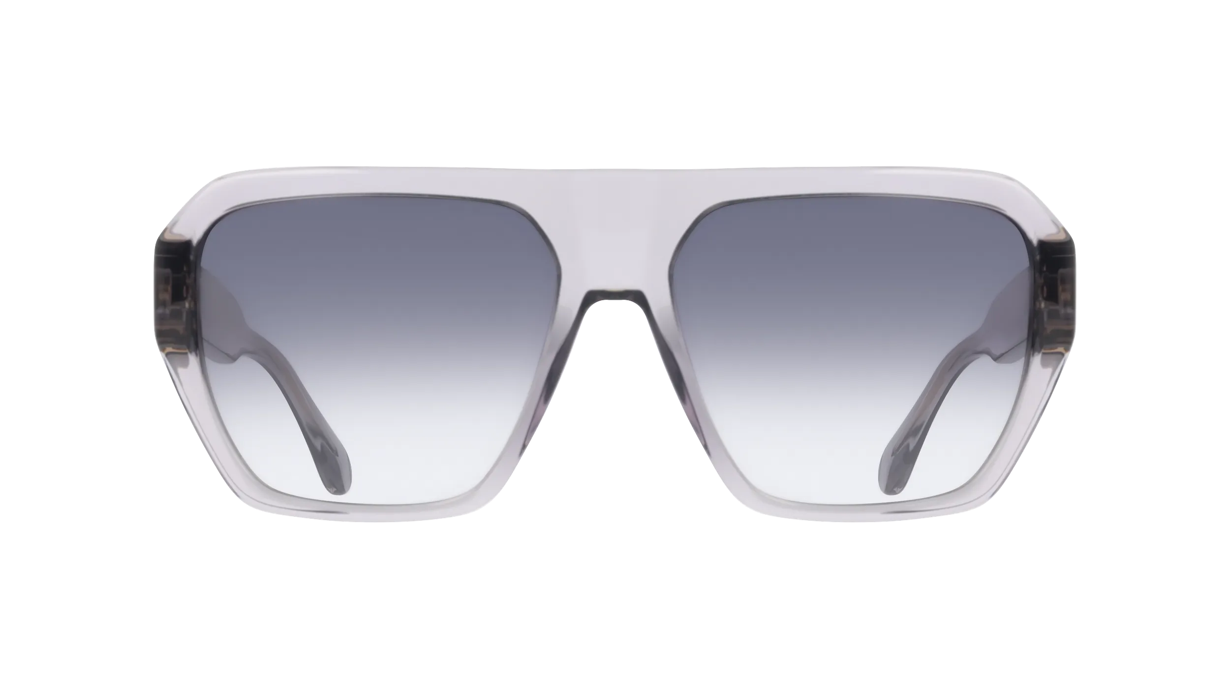 Ferragamo SF2080SLBI 020 Occhiali da sole Acetato Grigio Squadrata Normale Sfumato - immagine 2