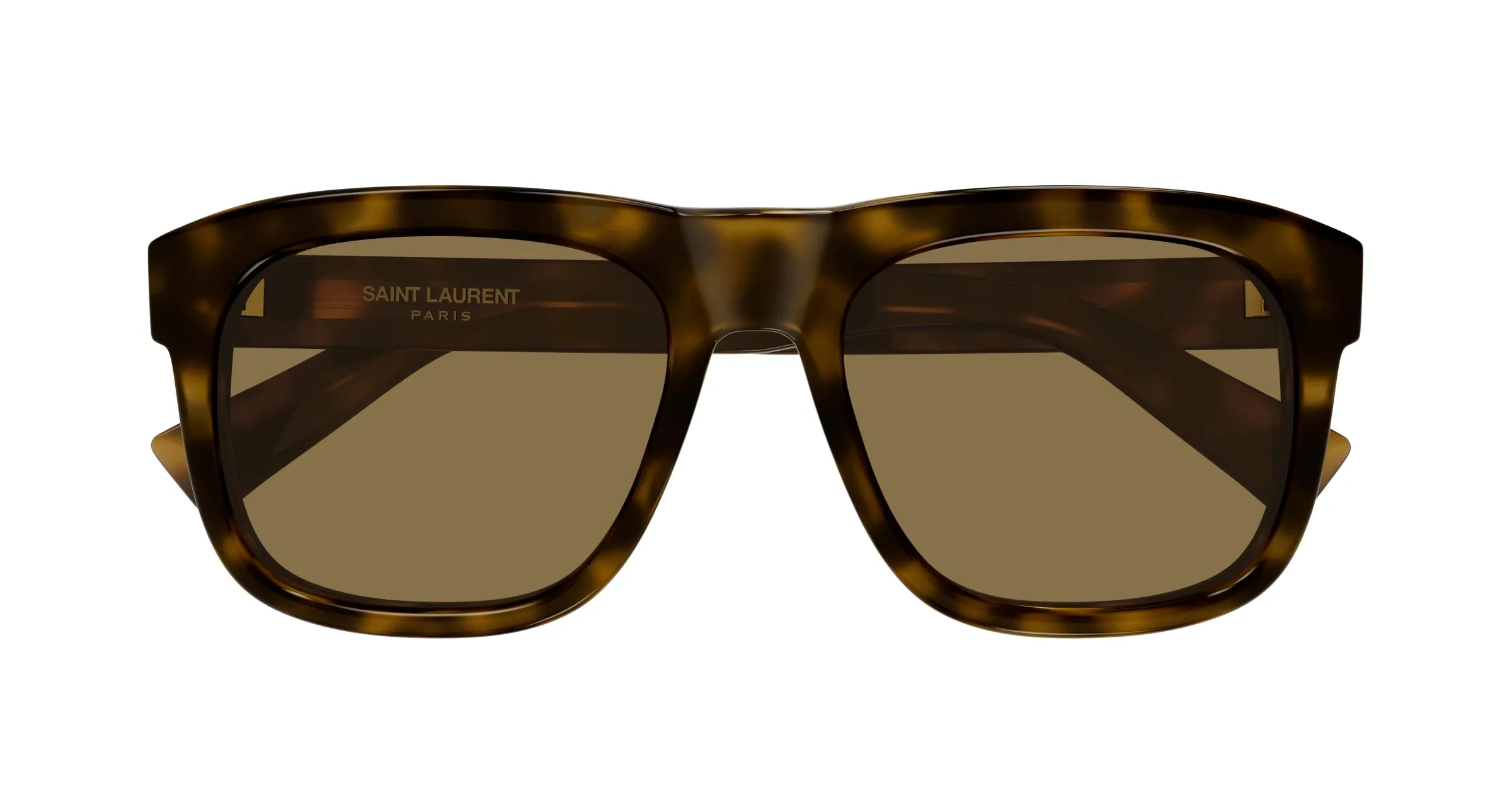 SAINT LAURENT SL 558 012 Occhiali da sole Acetato Havana Marrone Squadrata - immagine 2