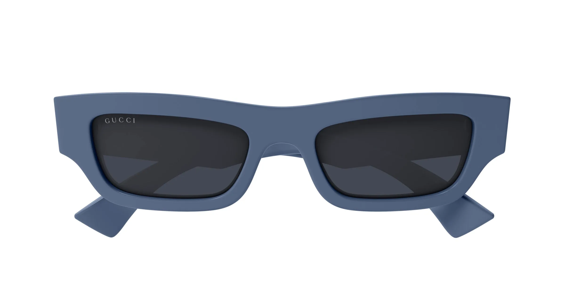 Gucci GG1839S 003 Occhiali da sole Acetato Blu Blu Squadrata - immagine 2