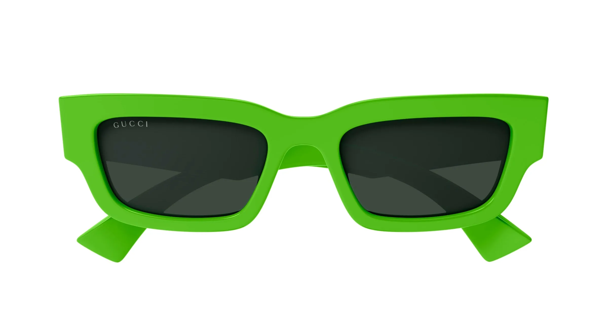 Gucci GG1838S 004 Occhiali da sole Acetato Verde Verde Squadrata - immagine 2