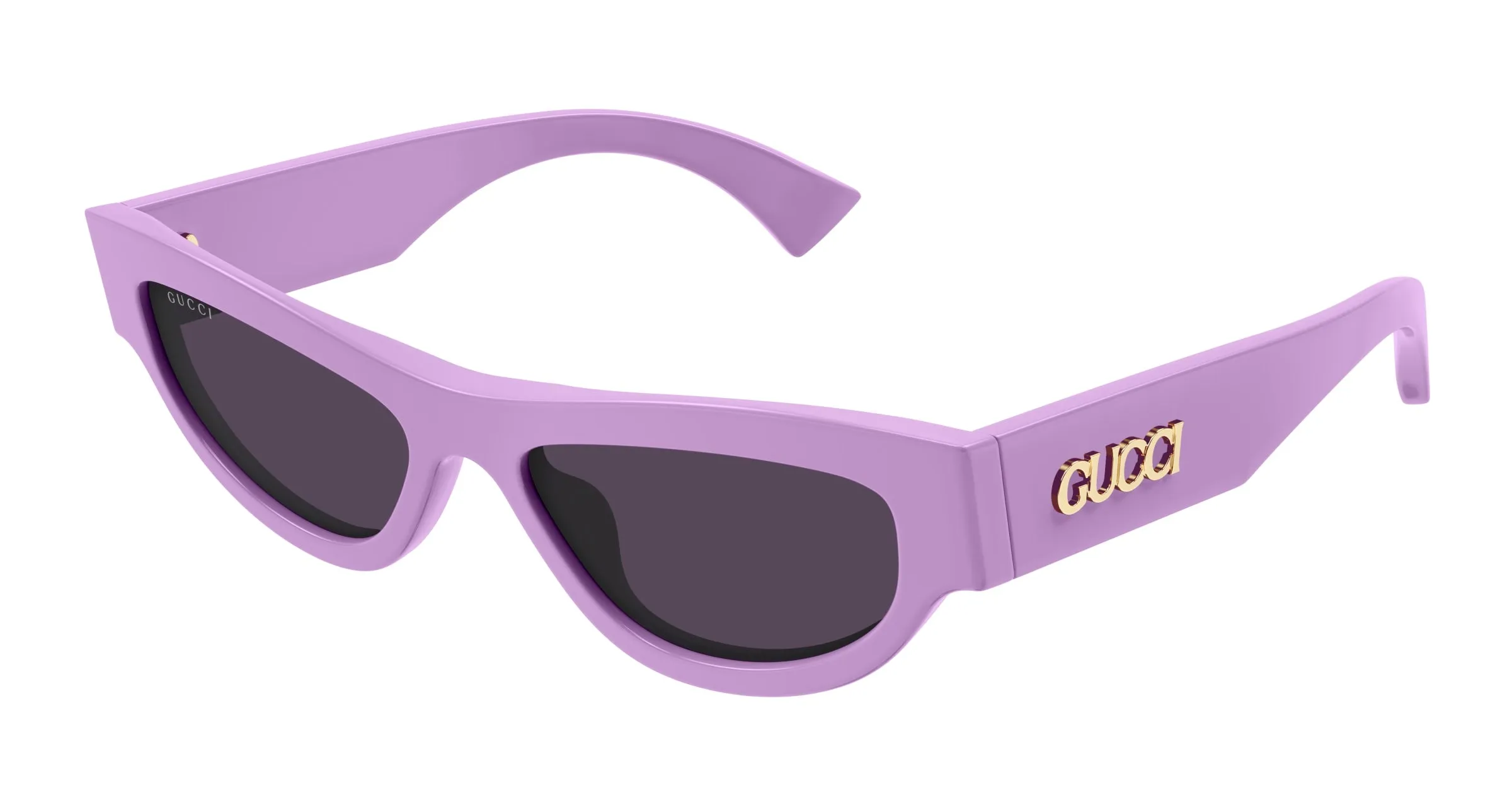 Gucci GG1834S 004 Occhiali da sole Acetato Viola Viola Cat Eye - immagine 1