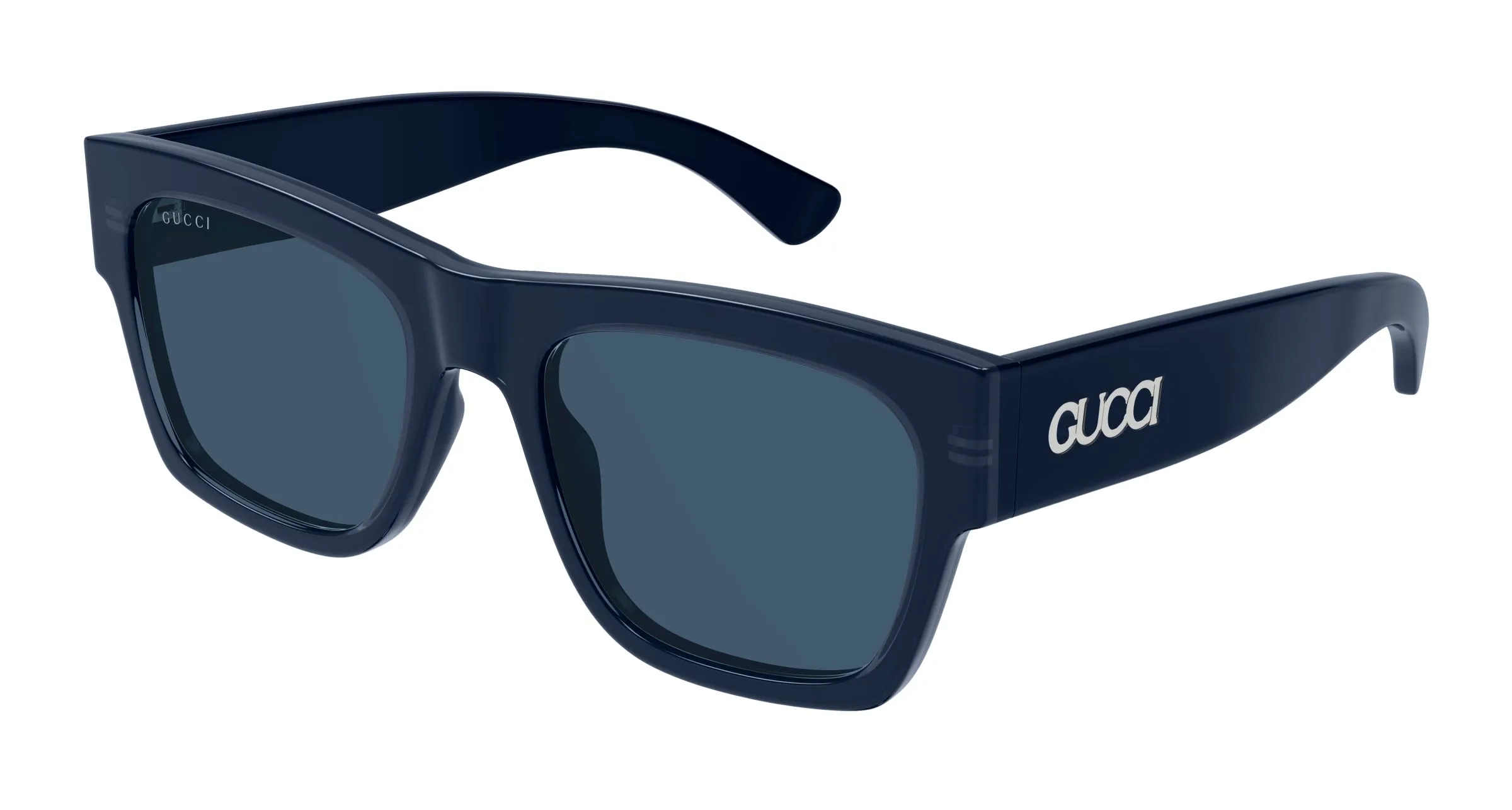 Gucci GG1793S 004 Occhiali da sole Acetato Blu Squadrata - immagine 1