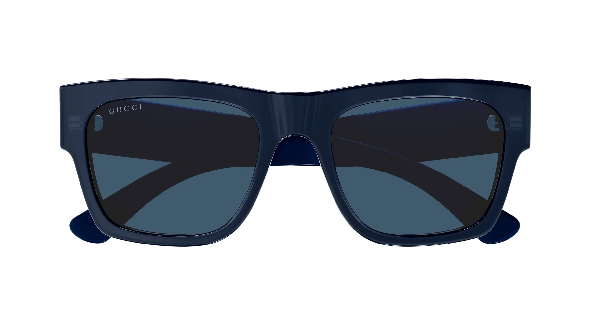 Gucci GG1793S 004 Occhiali da sole Acetato Blu Squadrata - immagine 2
